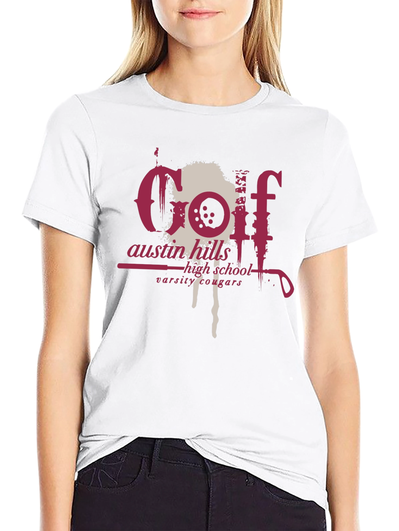 Golf Team T-Shirt - Austin Hills Cougars