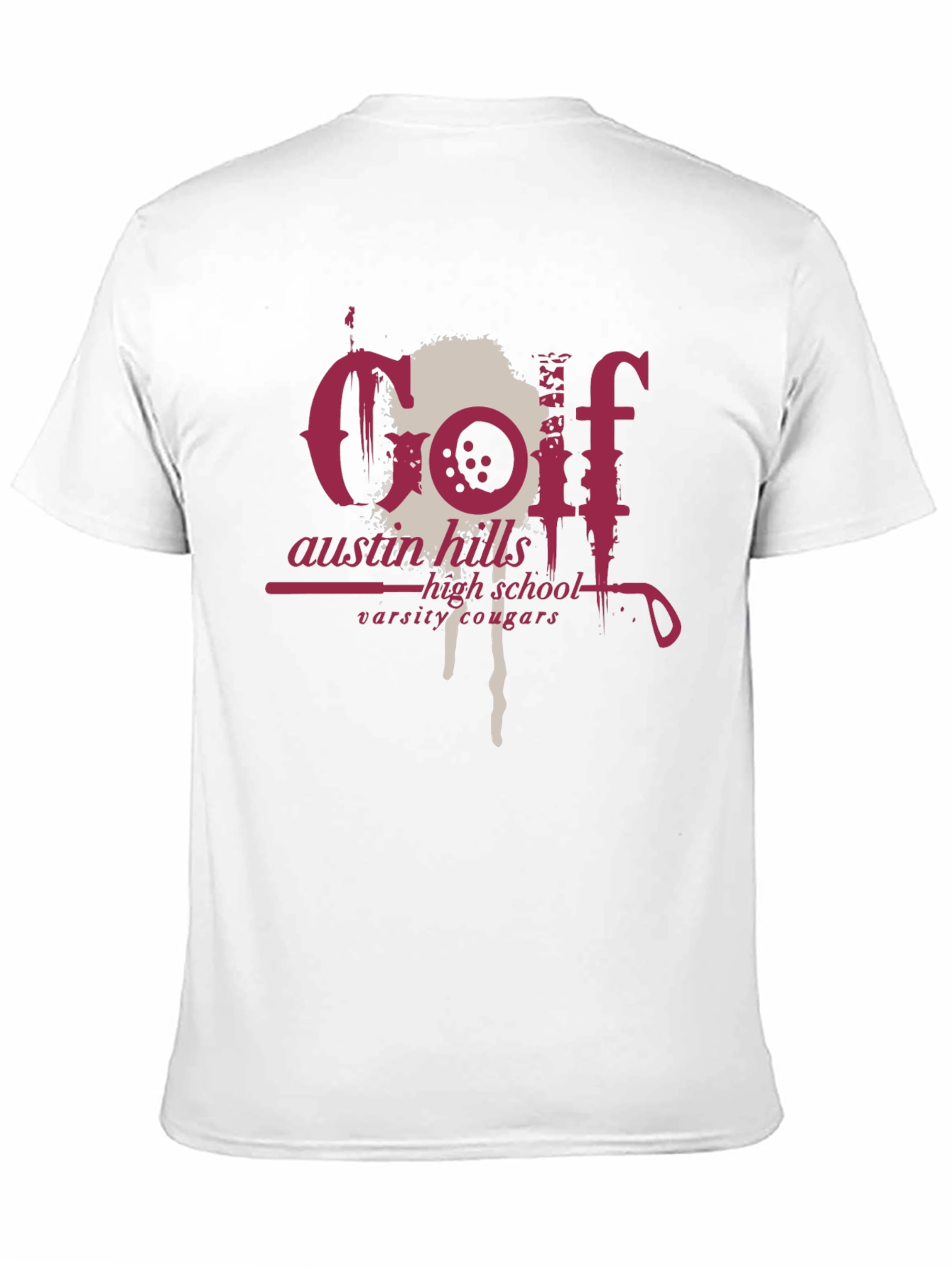 Golf Team T-Shirt - Austin Hills Cougars