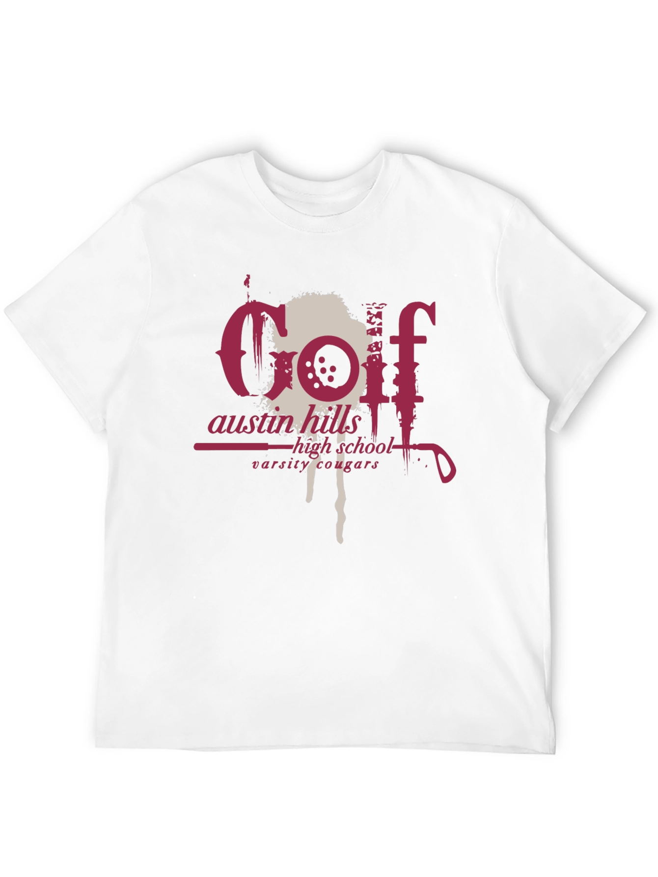 Golf Team T-Shirt - Austin Hills Cougars