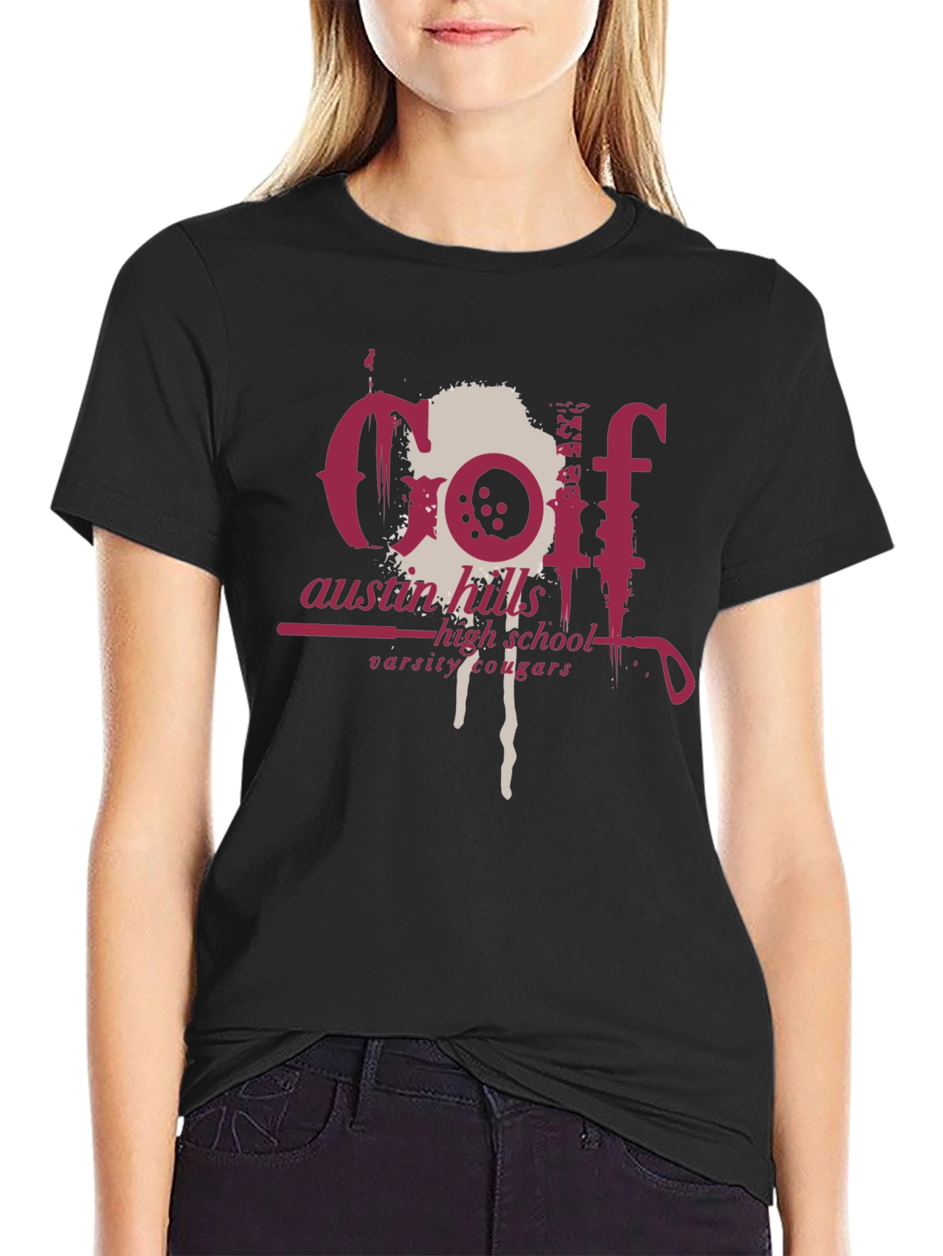 Golf Team T-Shirt - Austin Hills Cougars