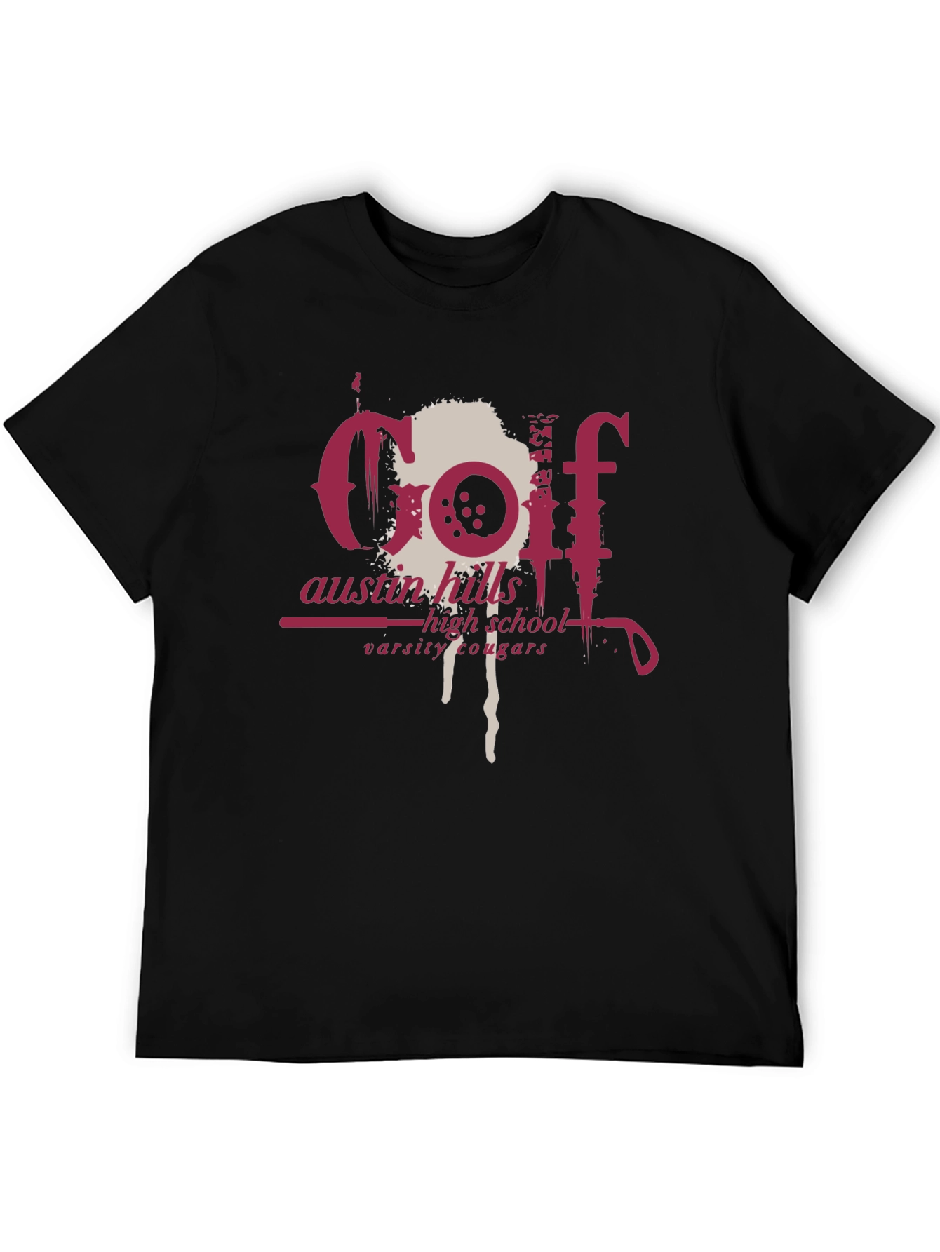 Golf Team T-Shirt - Austin Hills Cougars