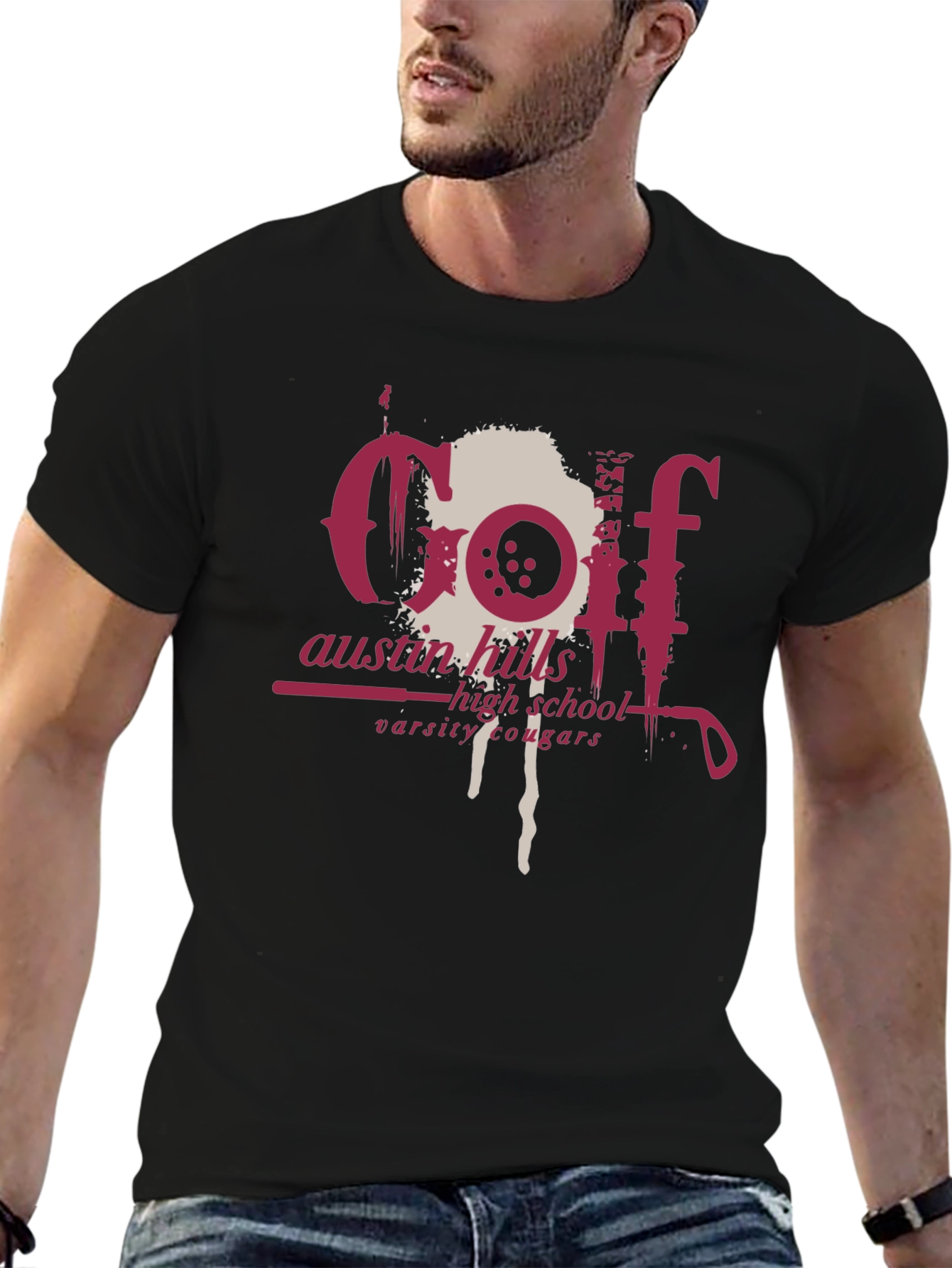 Golf Team T-Shirt - Austin Hills Cougars