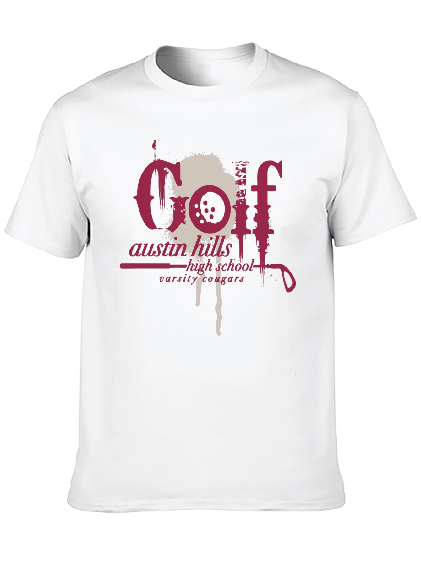 Golf Team T-Shirt - Austin Hills Cougars