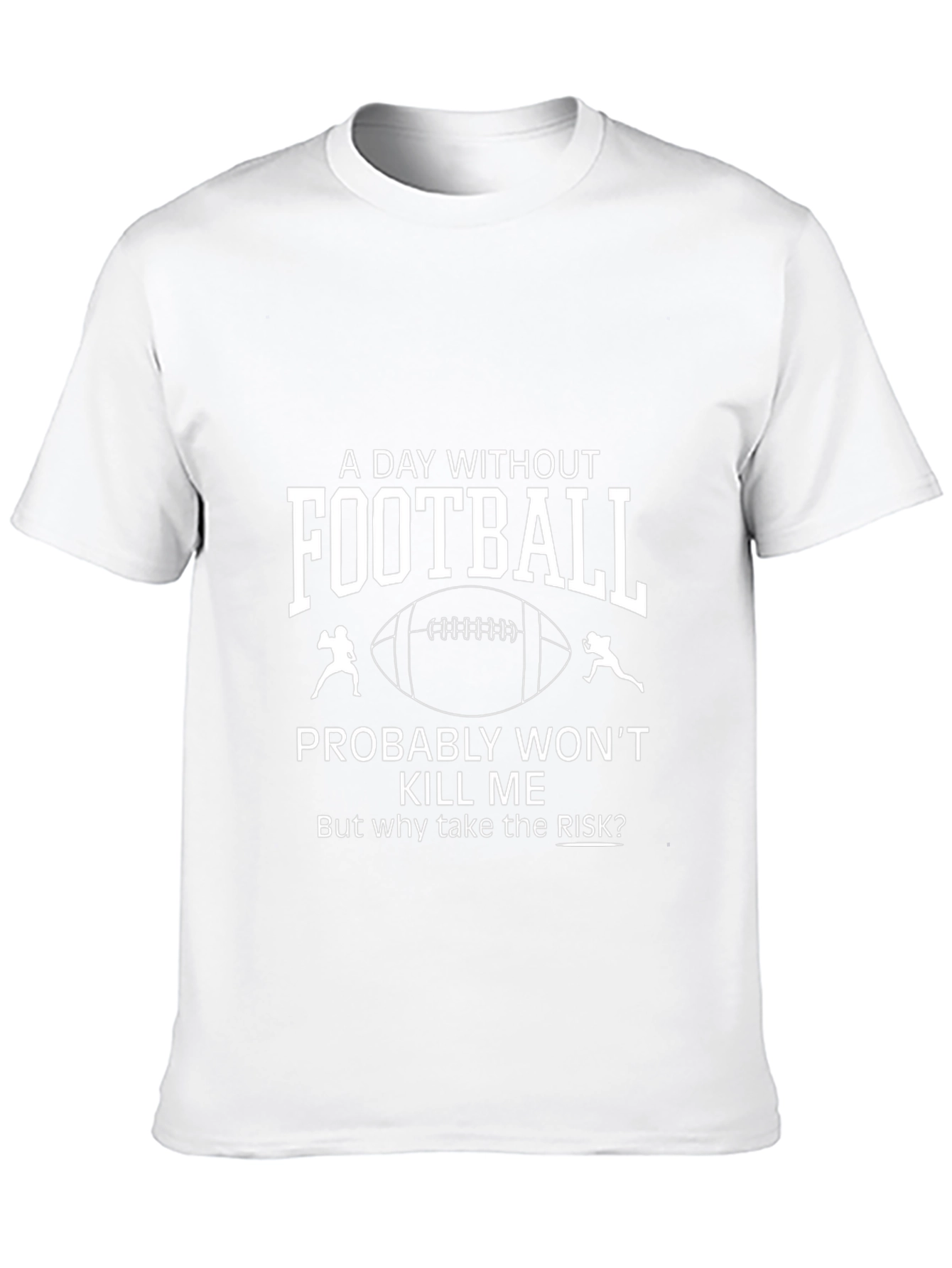 A Day Without Football Graphic T-Shirt