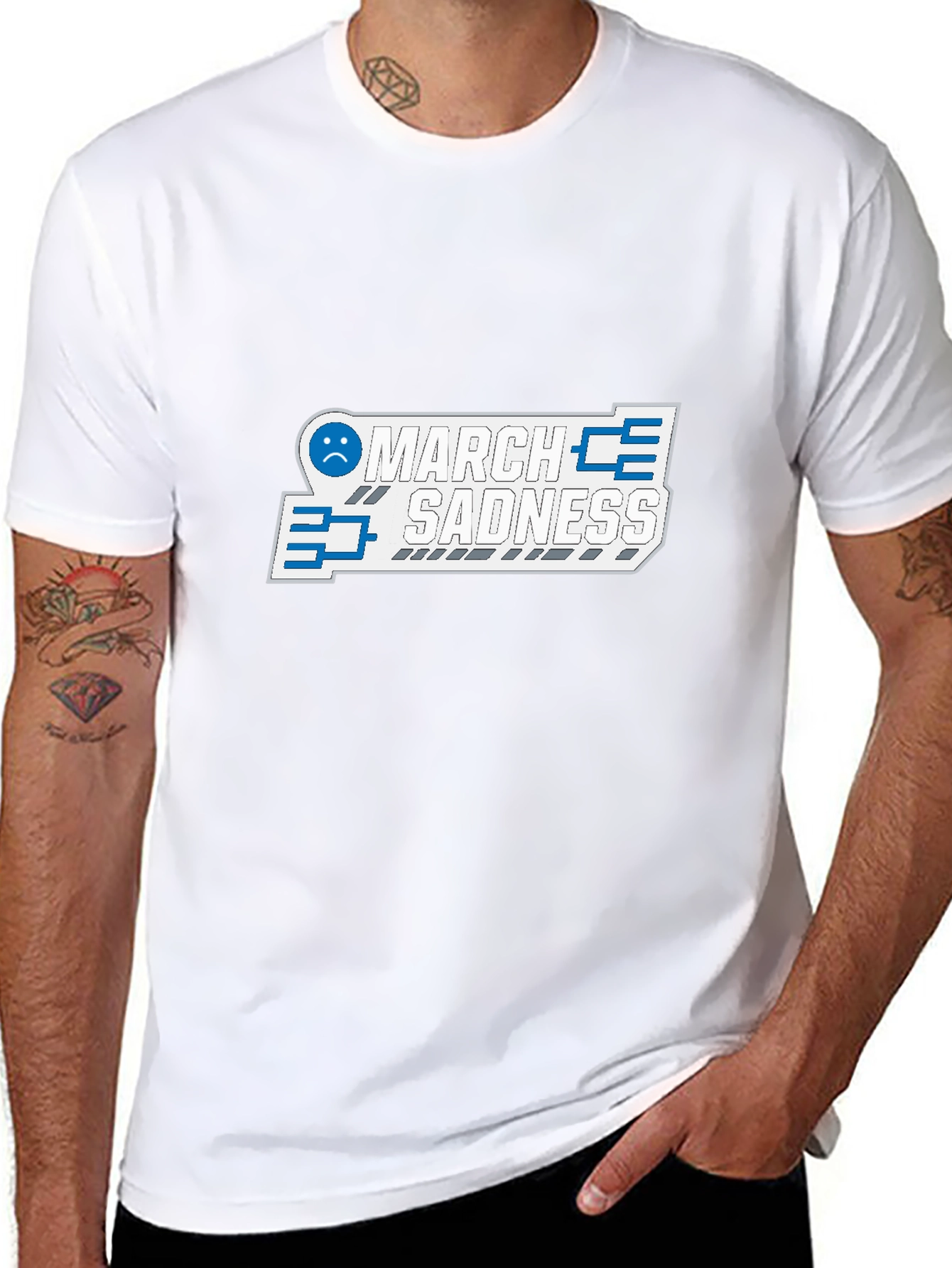 March Sadness Graphic T-Shirt