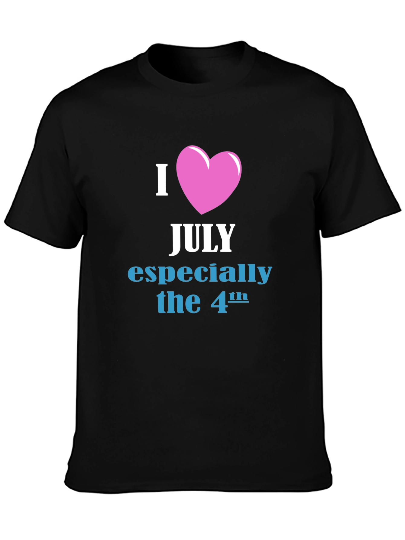 I Heart July 4th Graphic T-Shirt