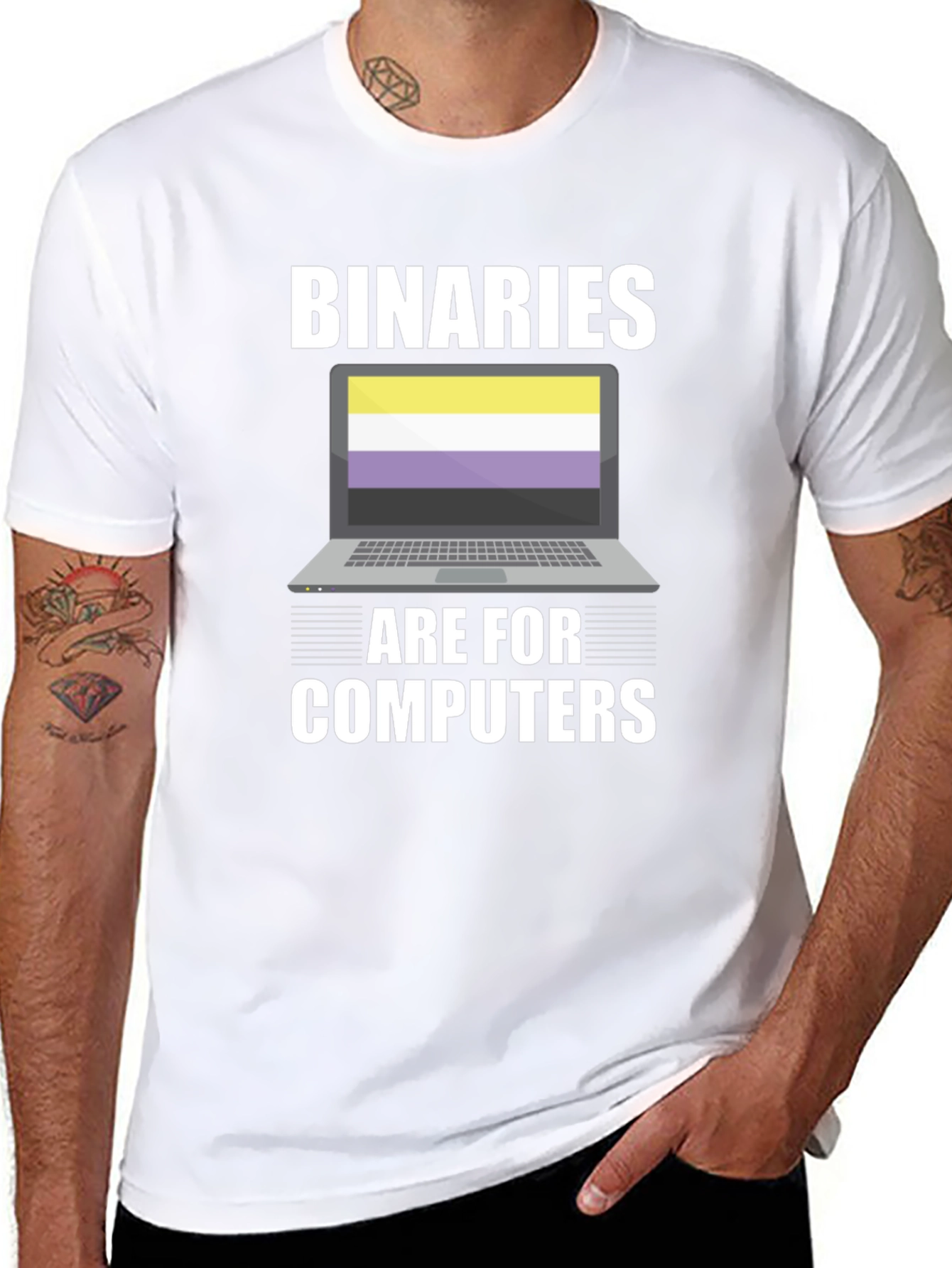 Binaries are for Computers T-Shirt