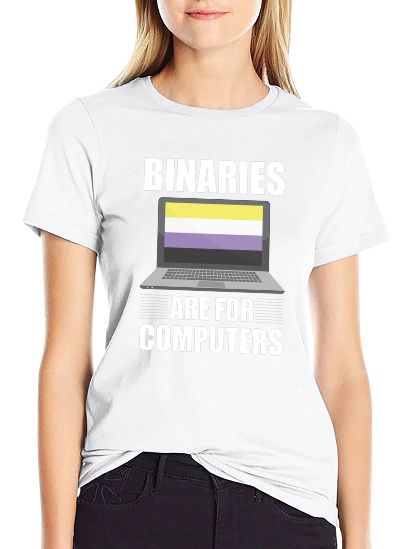 Binaries are for Computers T-Shirt
