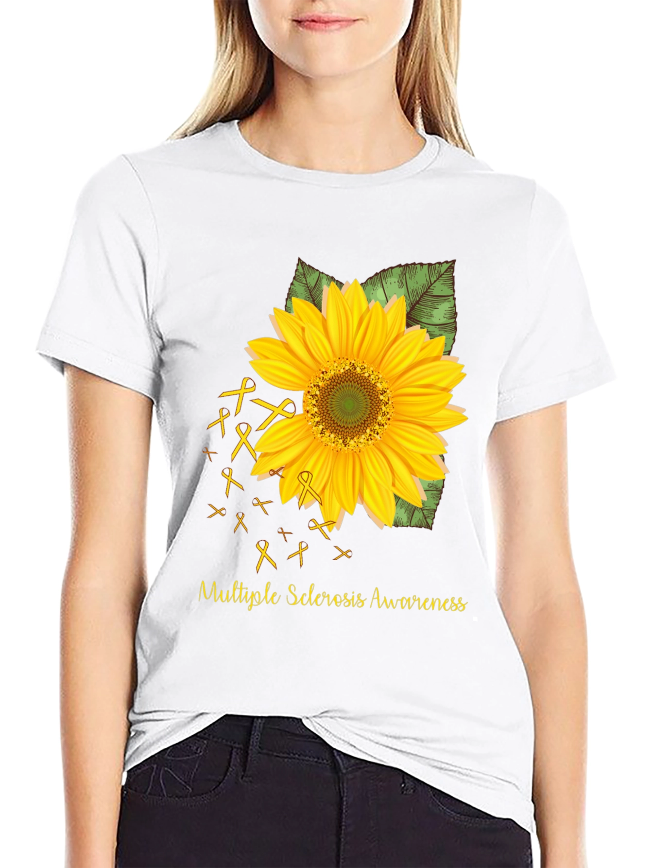 MS Awareness Sunflower T-Shirt