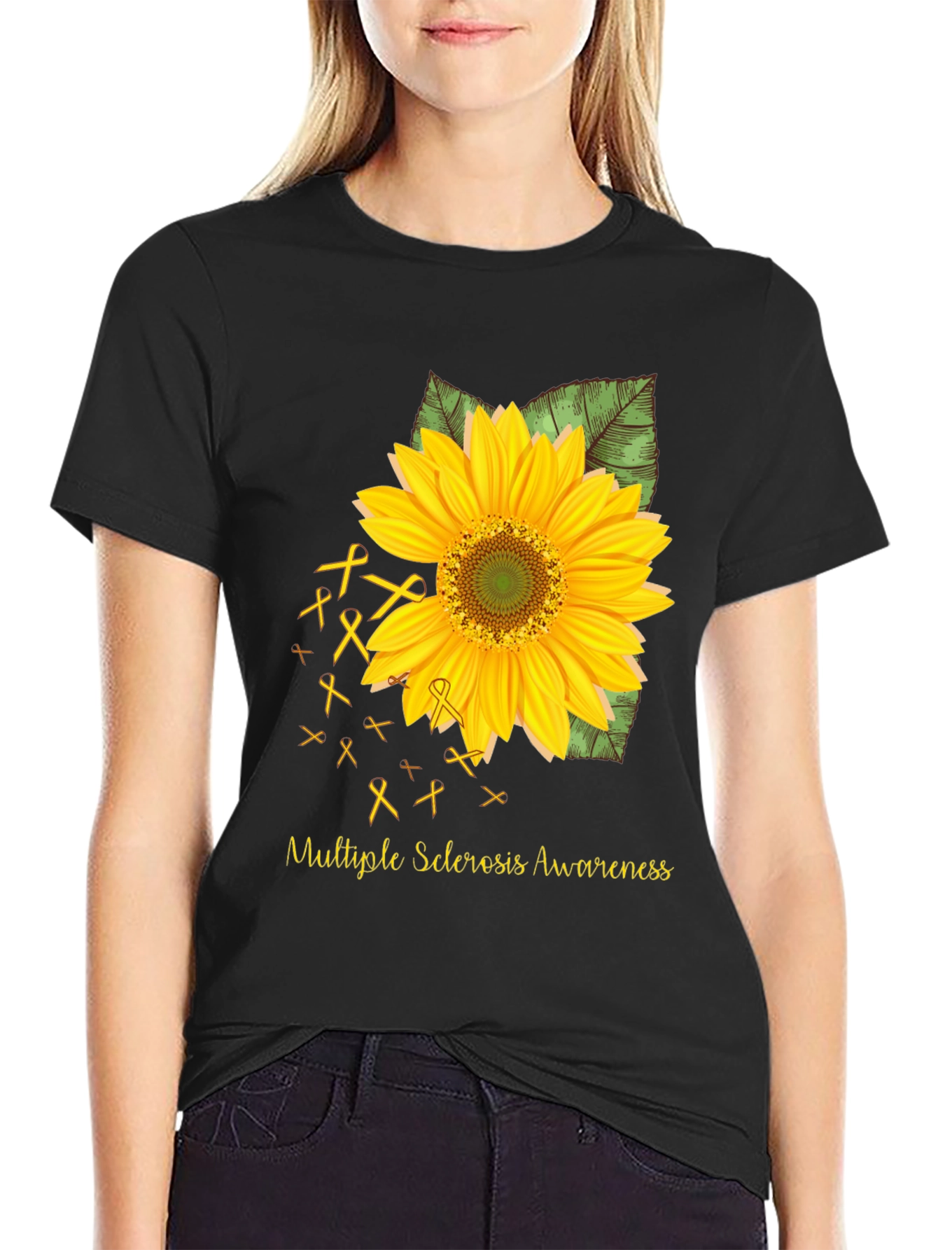 MS Awareness Sunflower T-Shirt
