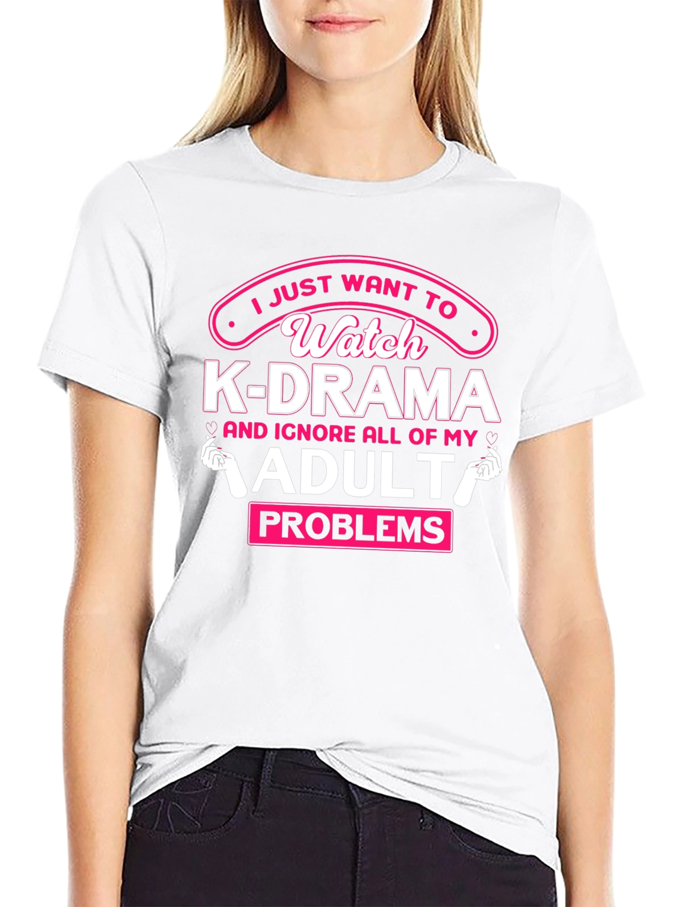 K-Drama Watcher T-Shirt - Adulting Humor Tee