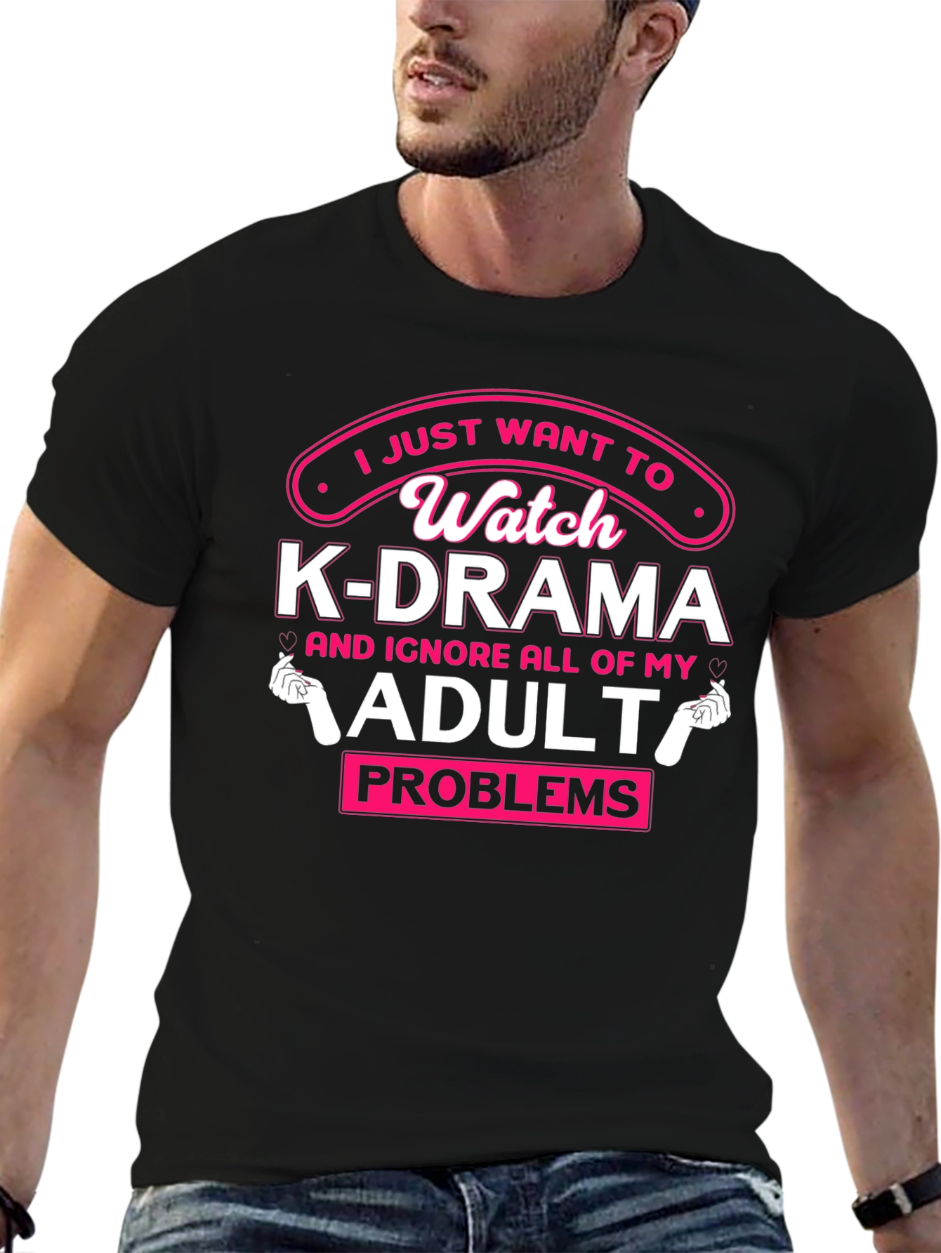 K-Drama Watcher T-Shirt - Adulting Humor Tee