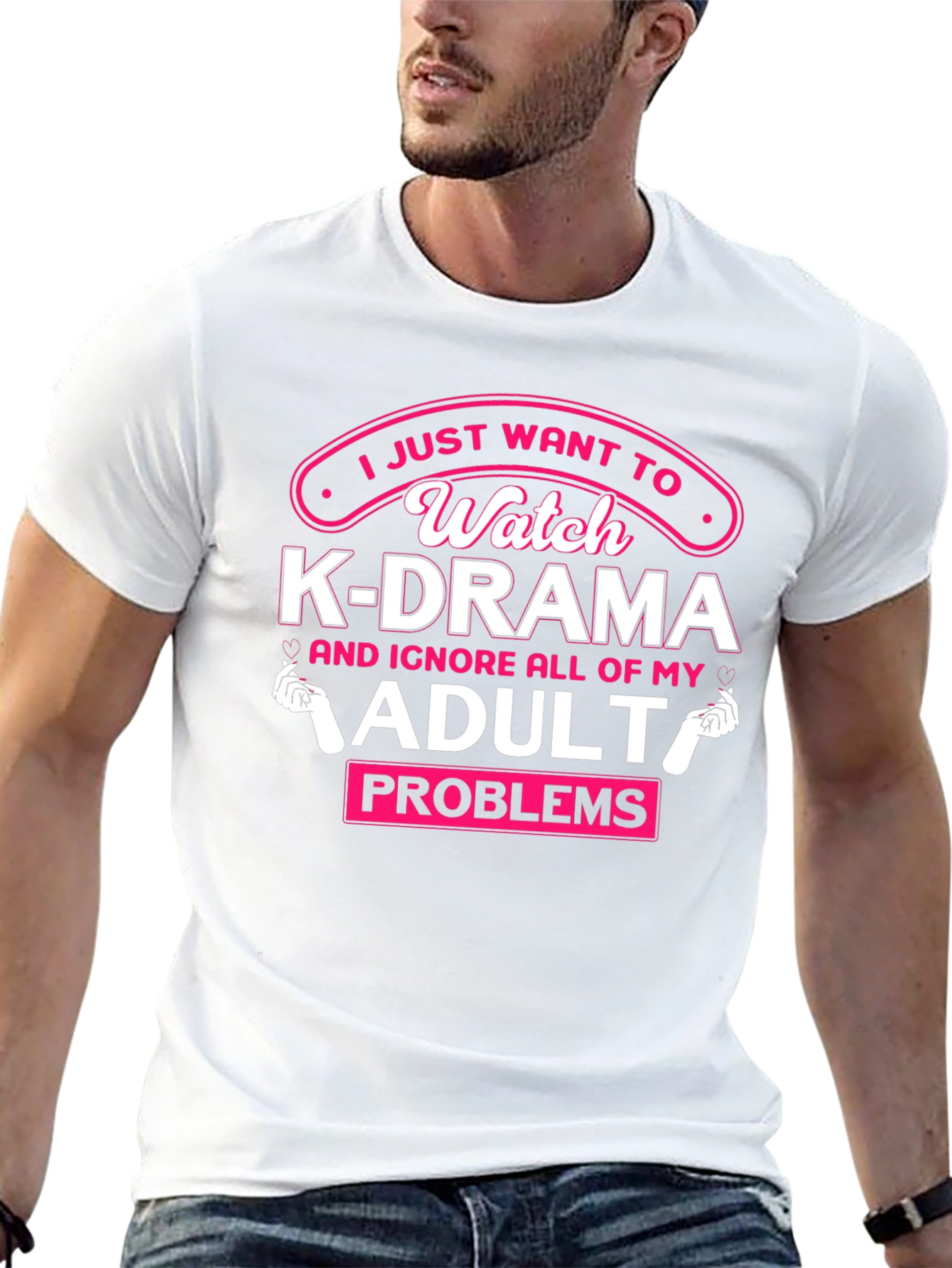 K-Drama Watcher T-Shirt - Adulting Humor Tee