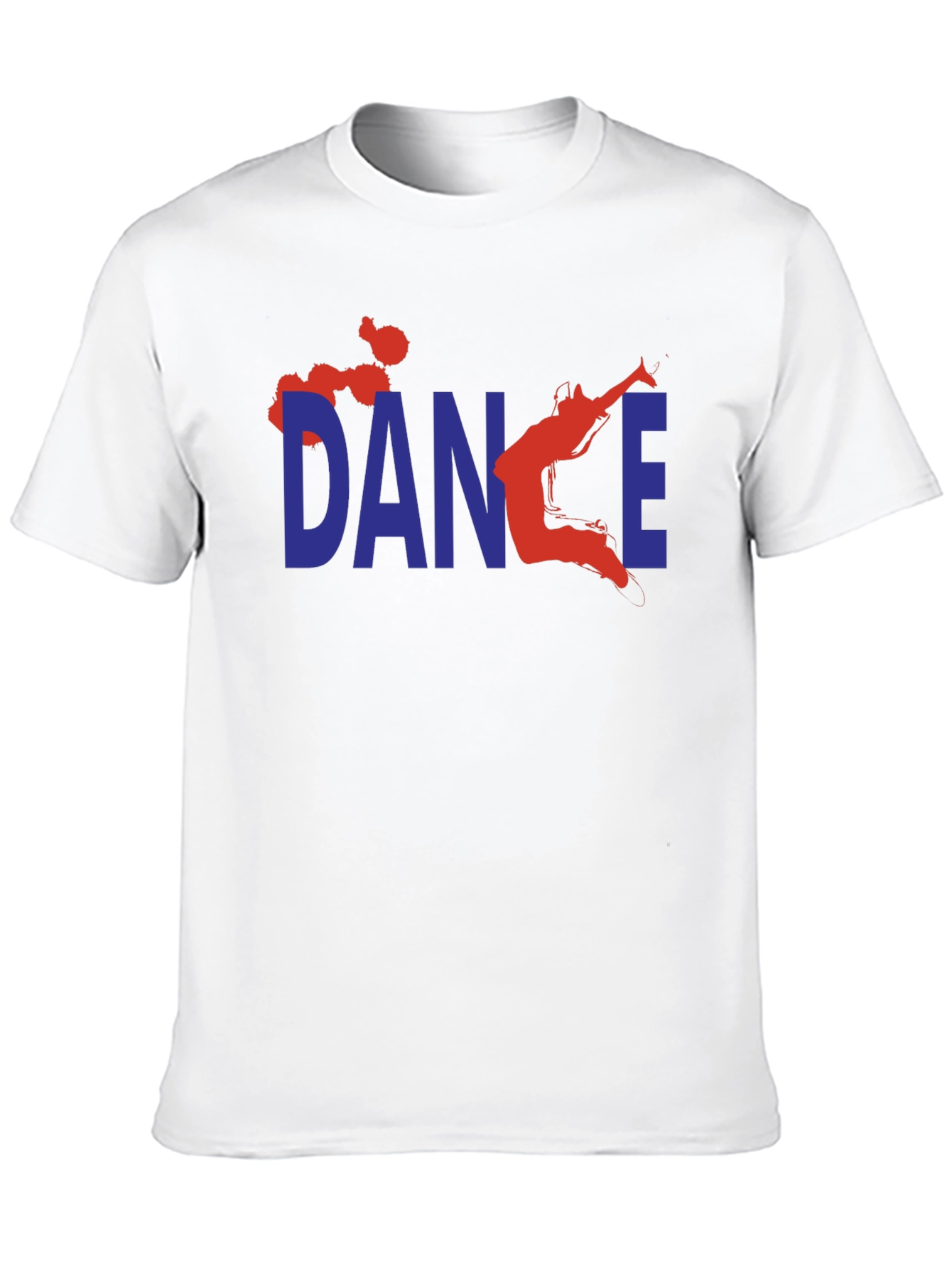 Dance Graphic T-Shirt - Black Cotton Tee