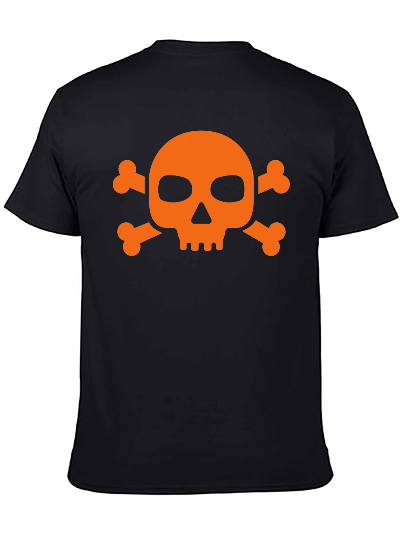 Skull & Crossbones Graphic T-Shirt - Mens Black Tee
