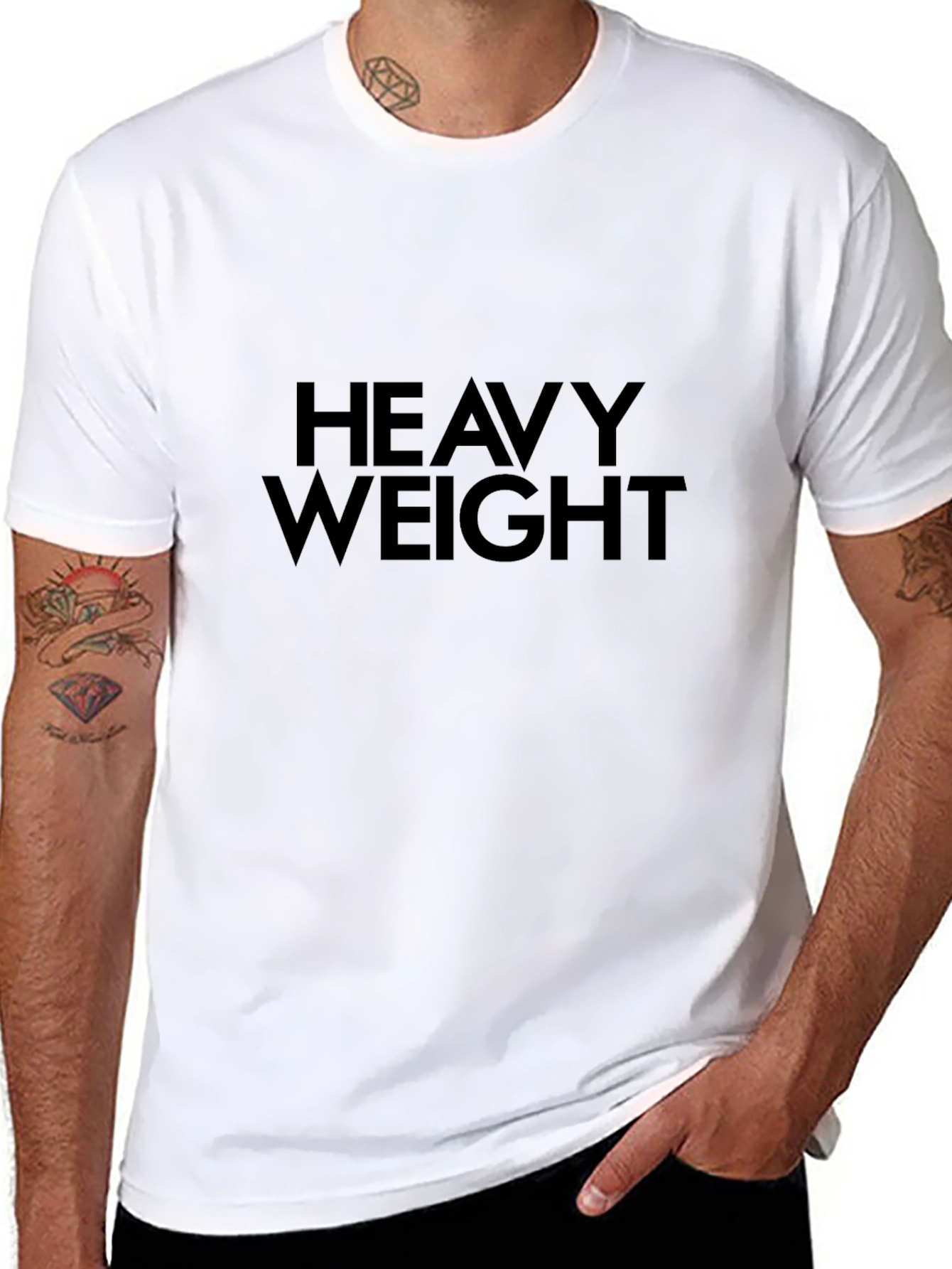 Heavyweight T-Shirt - Black Graphic Tee