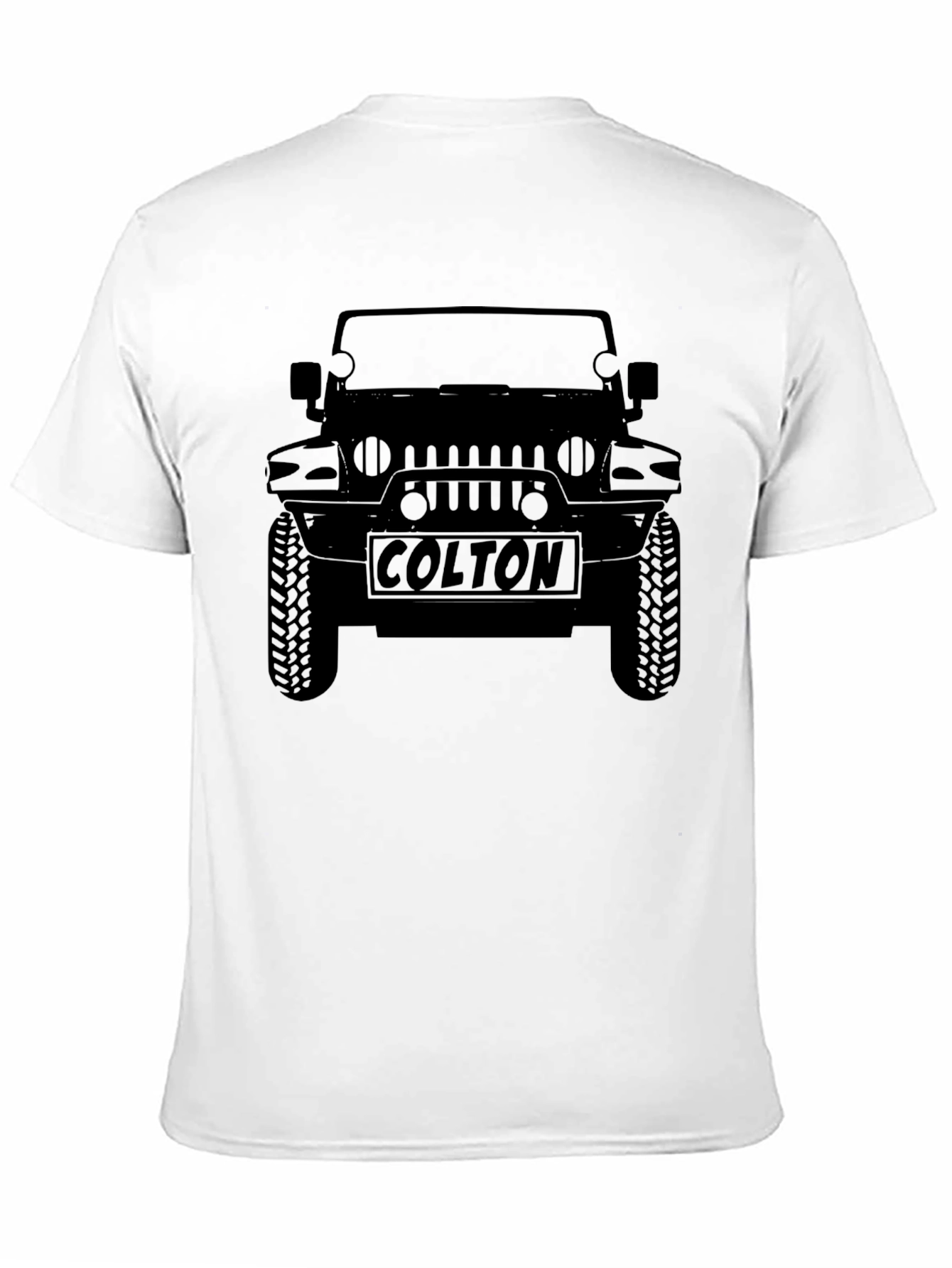 Colton Jeep Black Graphic T-Shirt