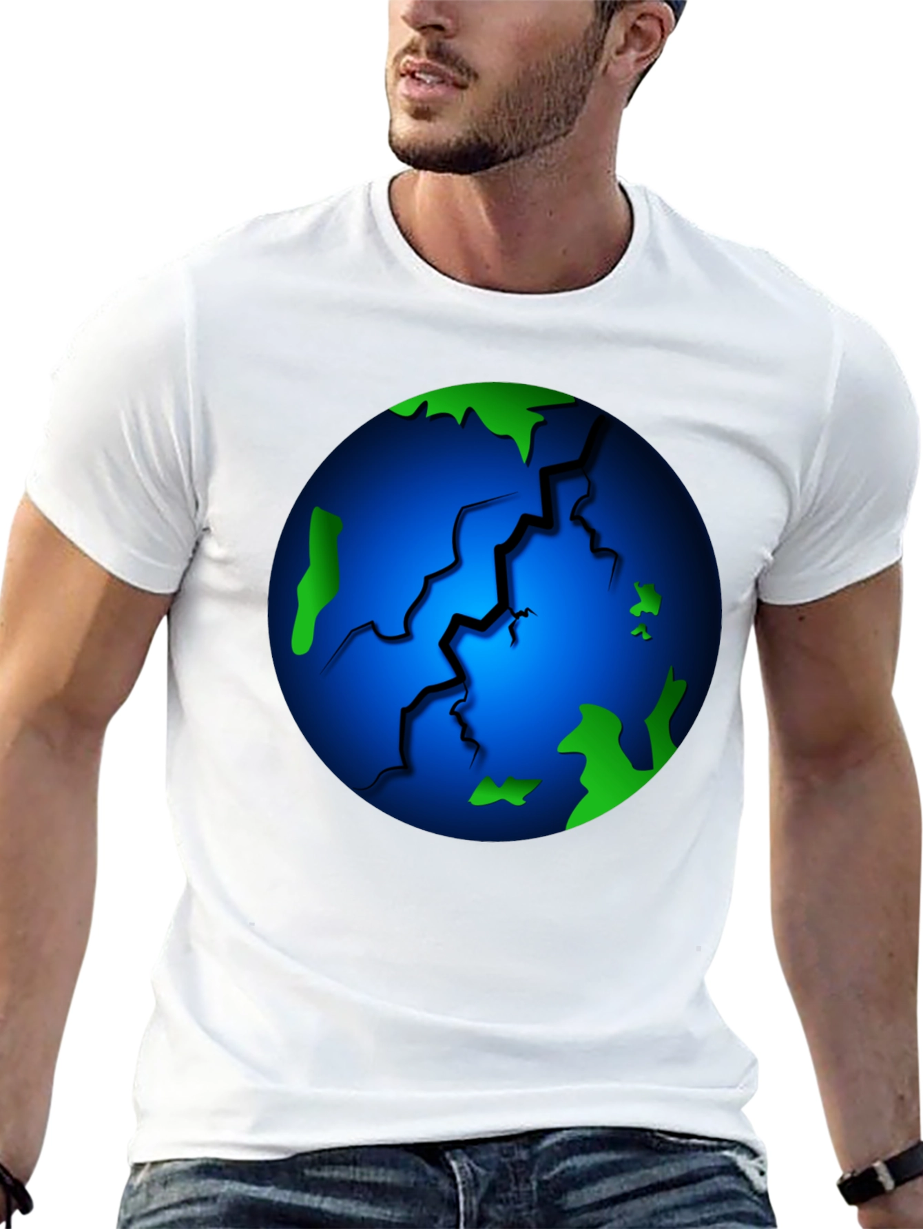 Cracked Earth Graphic T-Shirt - Global Issues Tee