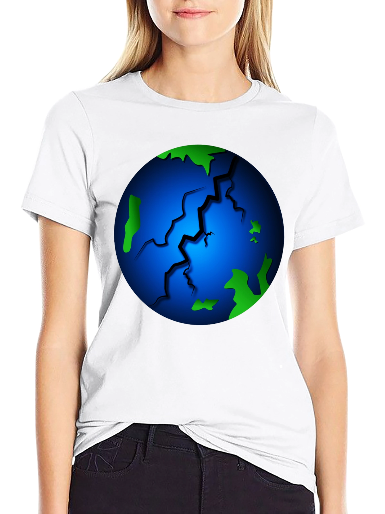 Cracked Earth Graphic T-Shirt - Global Issues Tee