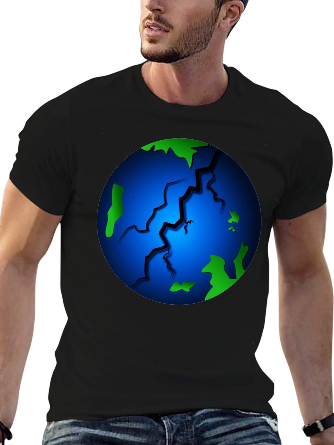 Cracked Earth Graphic T-Shirt - Global Issues Tee