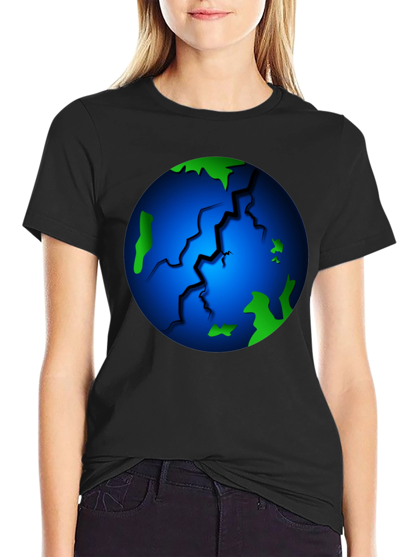 Cracked Earth Graphic T-Shirt - Global Issues Tee