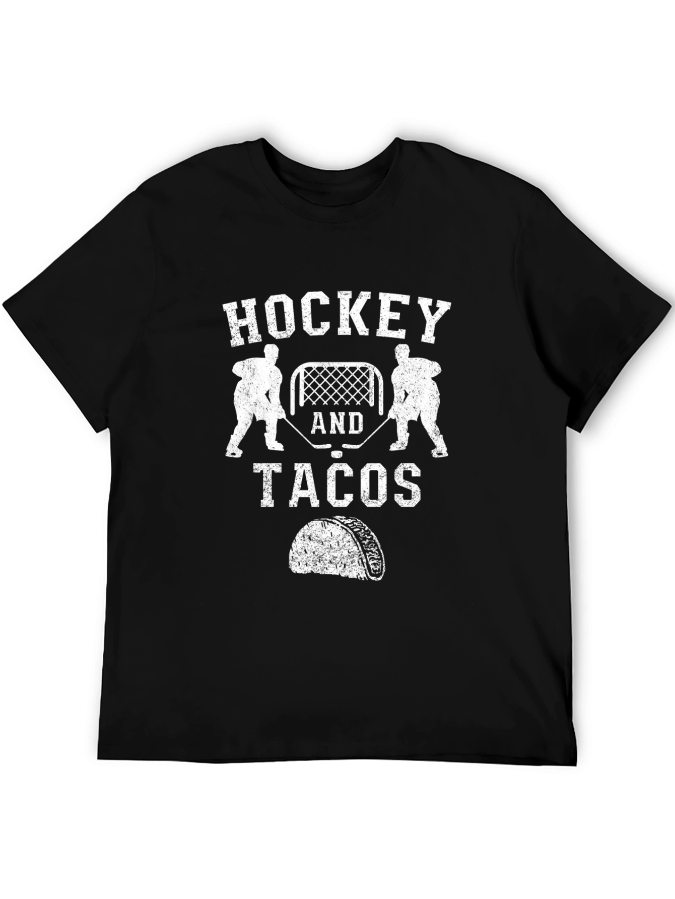 Hockey and Tacos Graphic T-Shirt