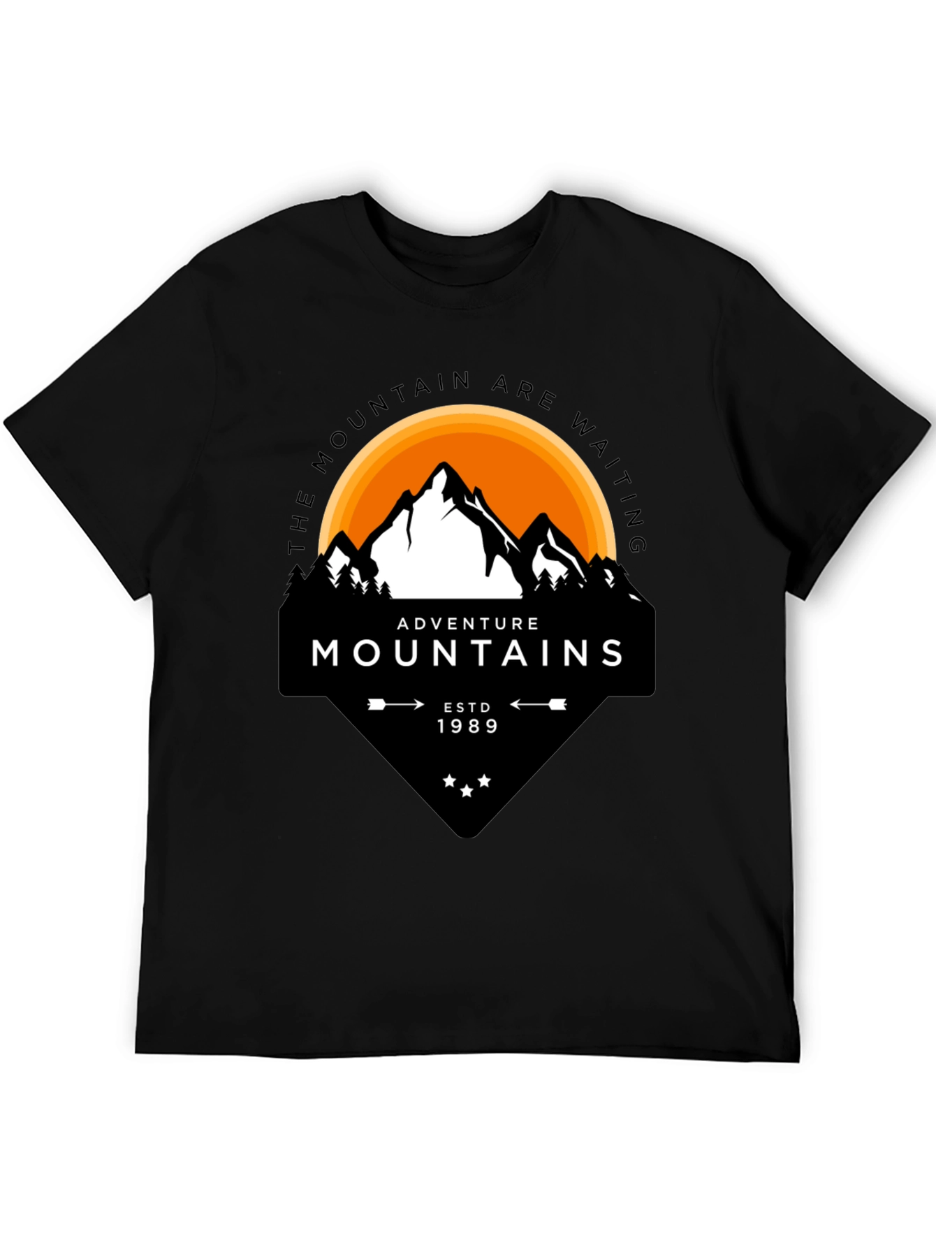 Adventure Mountains Graphic Tee - ESTD 1989