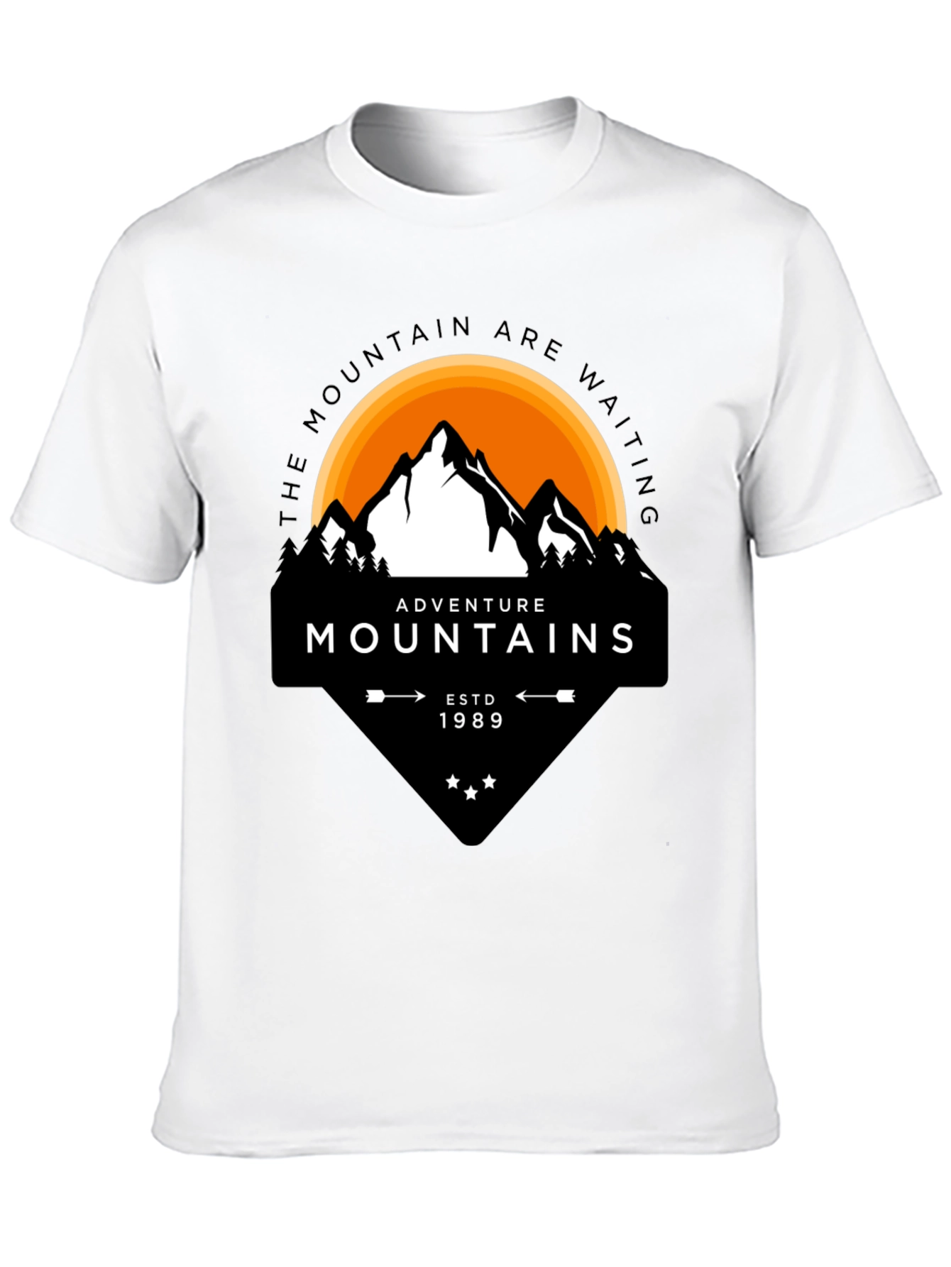 Adventure Mountains Graphic Tee - ESTD 1989