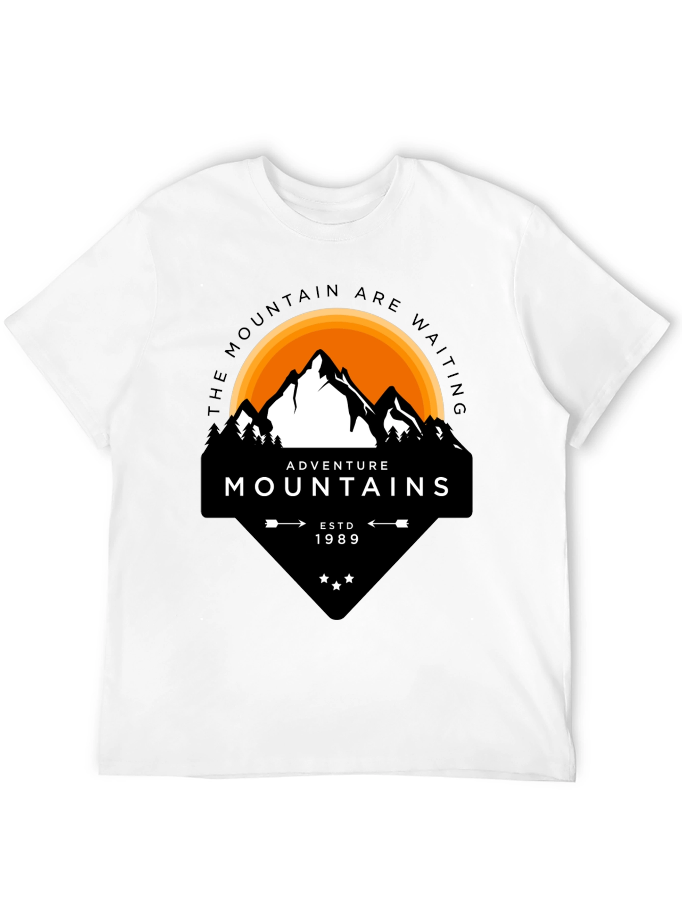 Adventure Mountains Graphic Tee - ESTD 1989