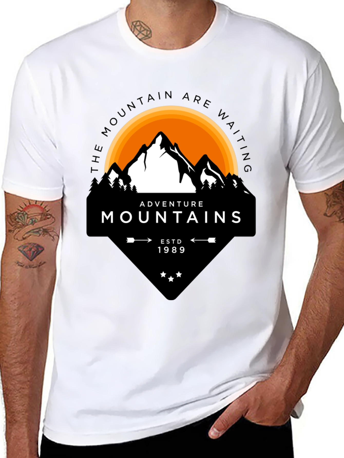 Adventure Mountains Graphic Tee - ESTD 1989