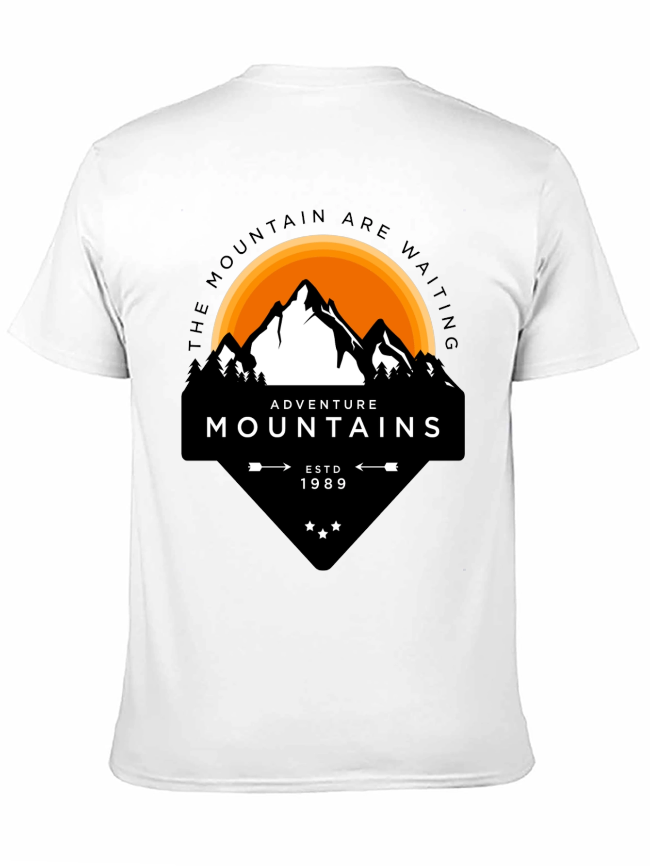 Adventure Mountains Graphic Tee - ESTD 1989