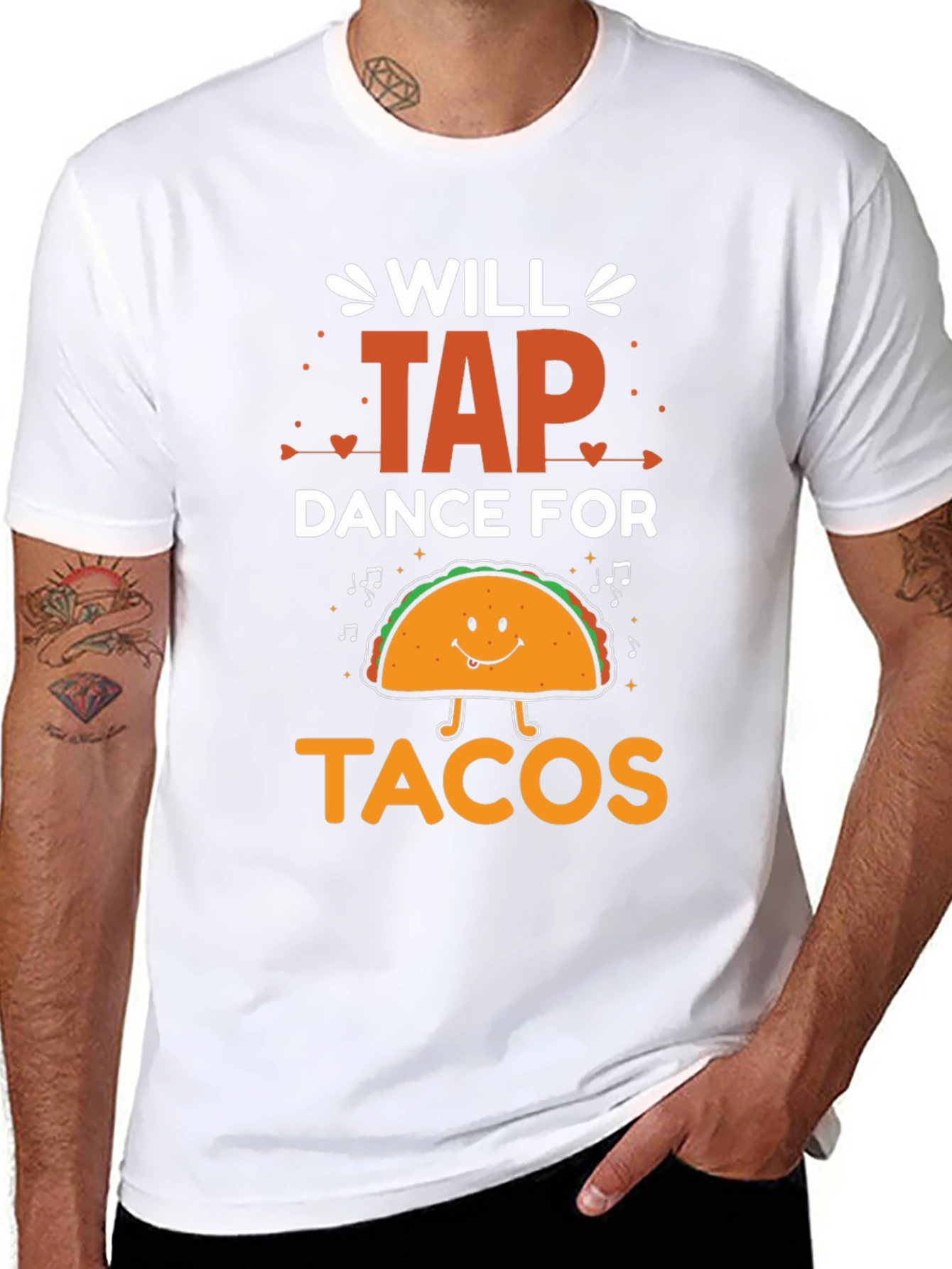 Will Tap Dance For Tacos Graphic Tee