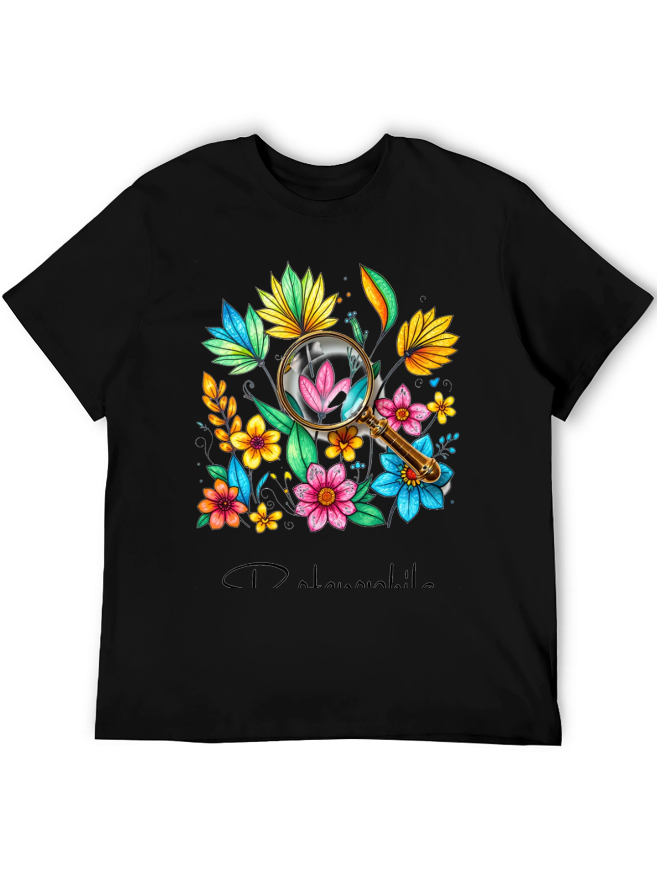 Botanical Magnifying Glass Graphic Tee