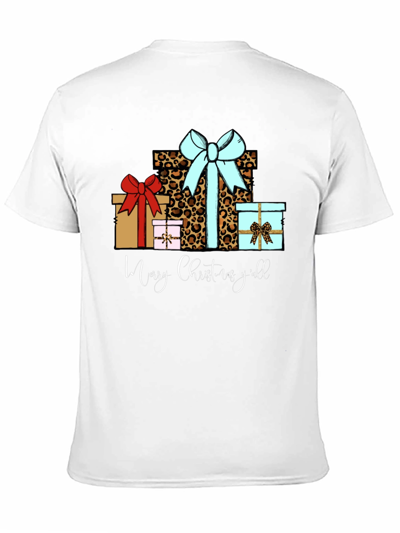 Merry Christmas Yall Gift Boxes T-Shirt