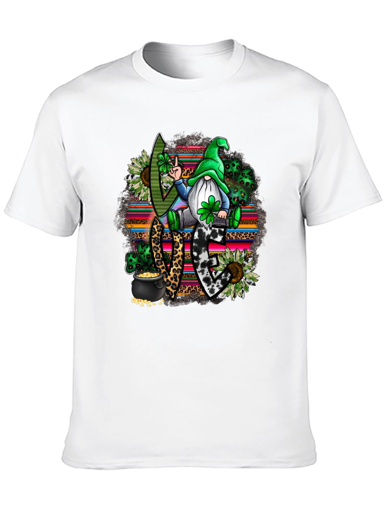 St. Patricks Day Gnome Love T-Shirt