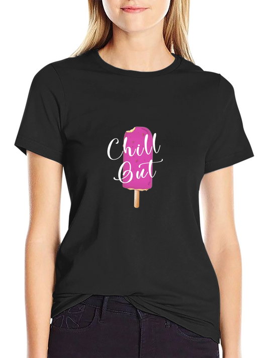Chill Out Popsicle Graphic Tee - Relaxed Fit
