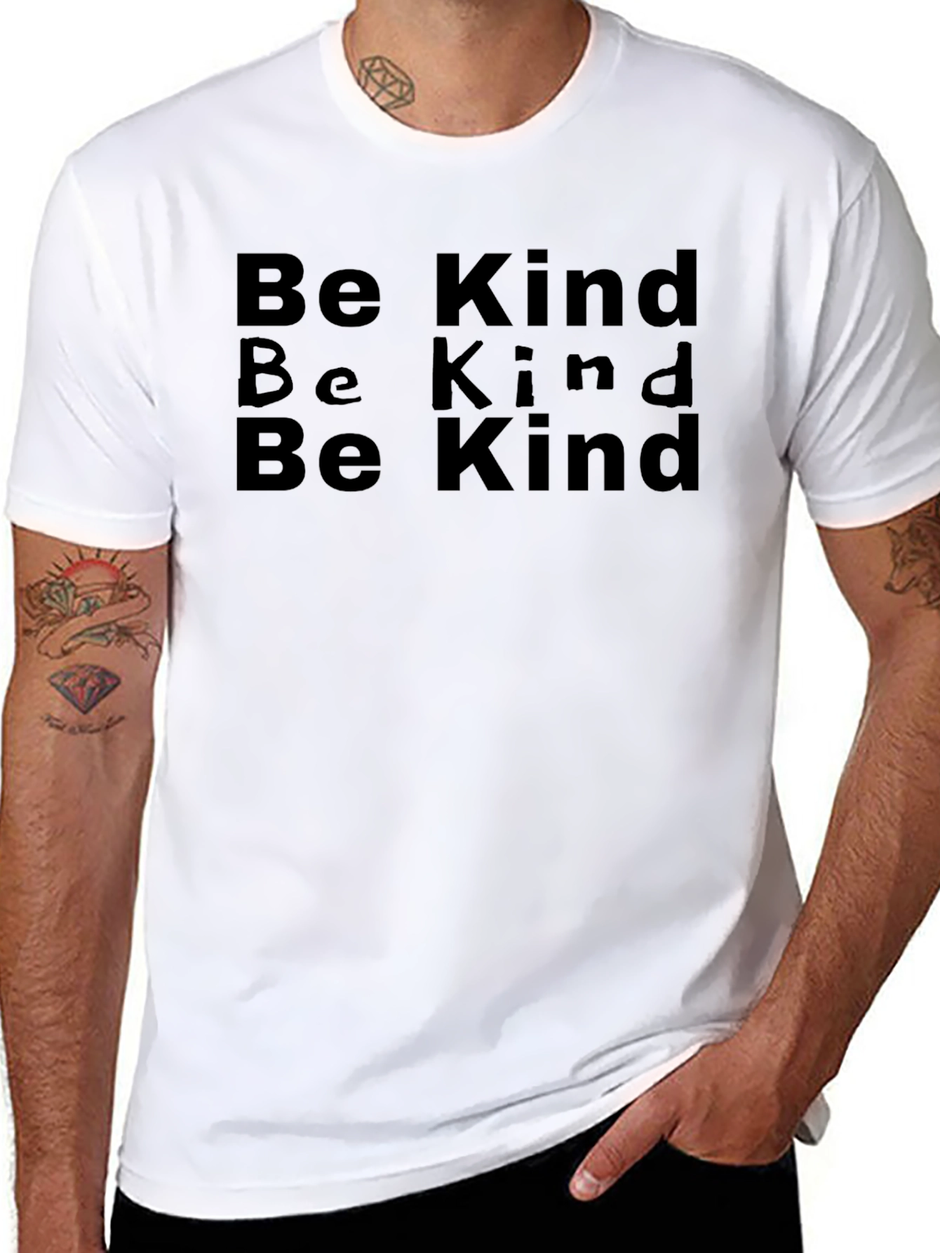 Be Kind Graphic Tee - Soft Style Cotton T-Shirt