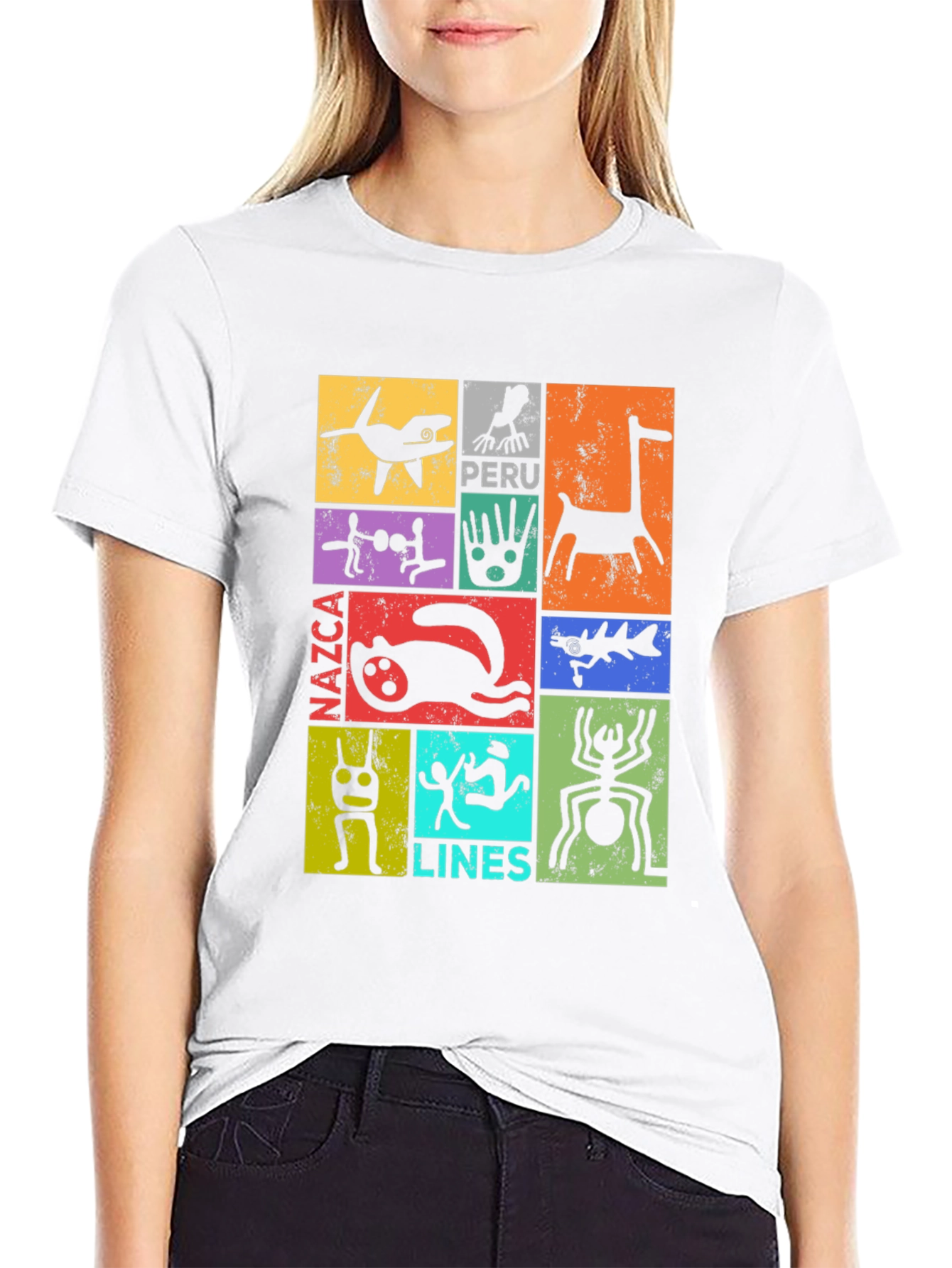 Nazca Lines Peru Graphic T-Shirt