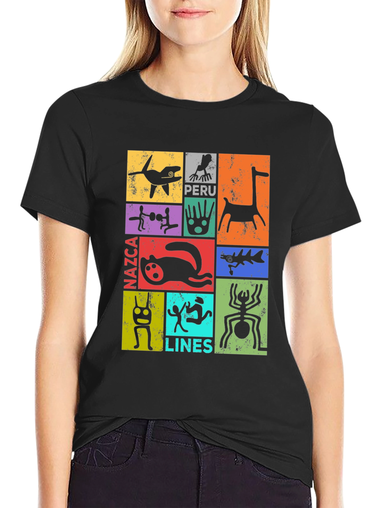 Nazca Lines Peru Graphic T-Shirt