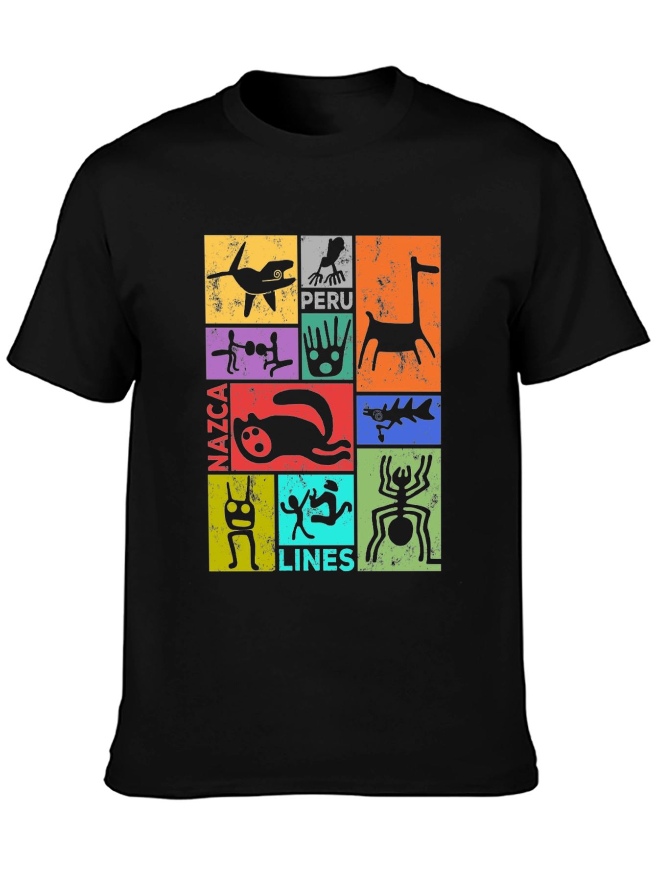 Nazca Lines Peru Graphic T-Shirt