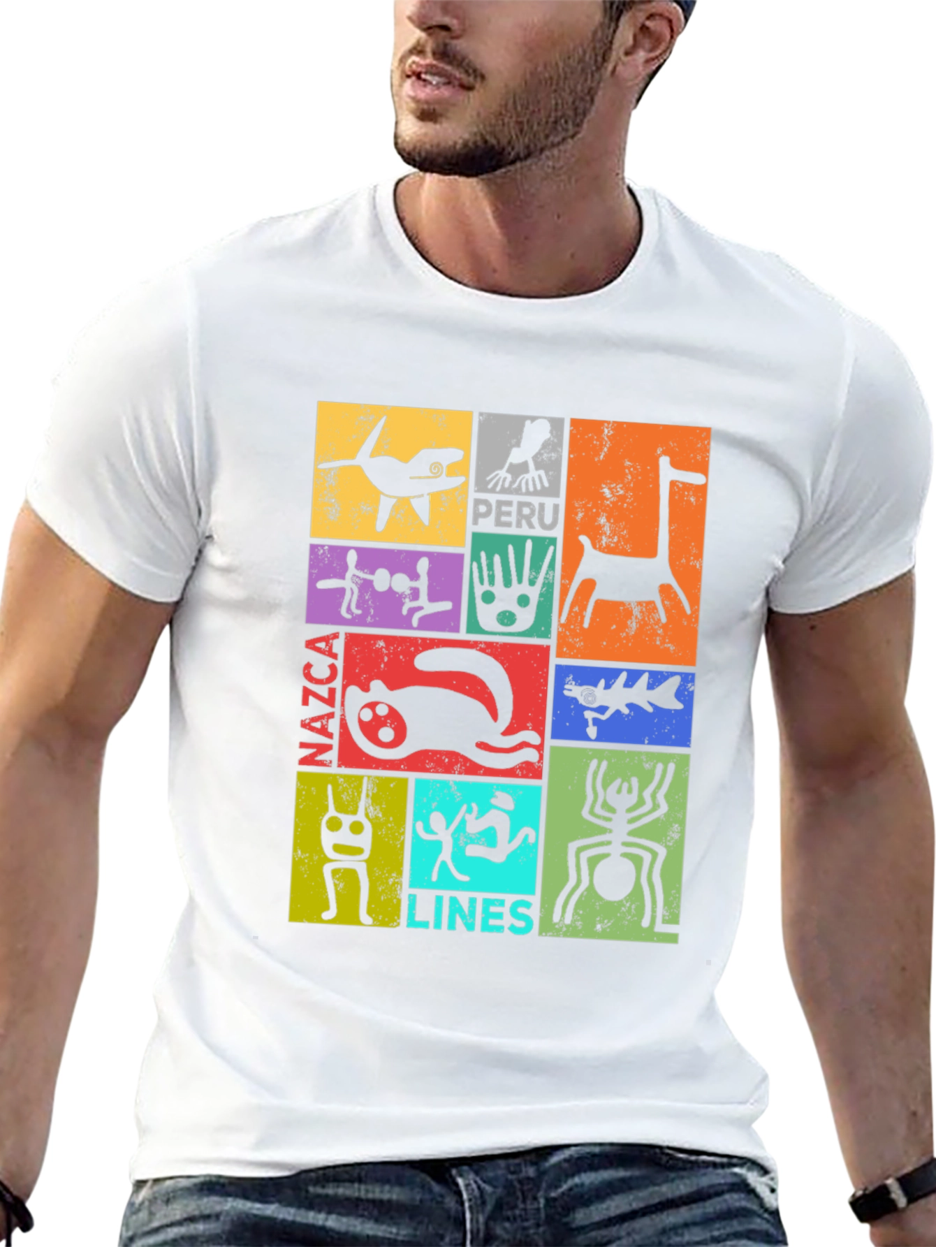 Nazca Lines Peru Graphic T-Shirt