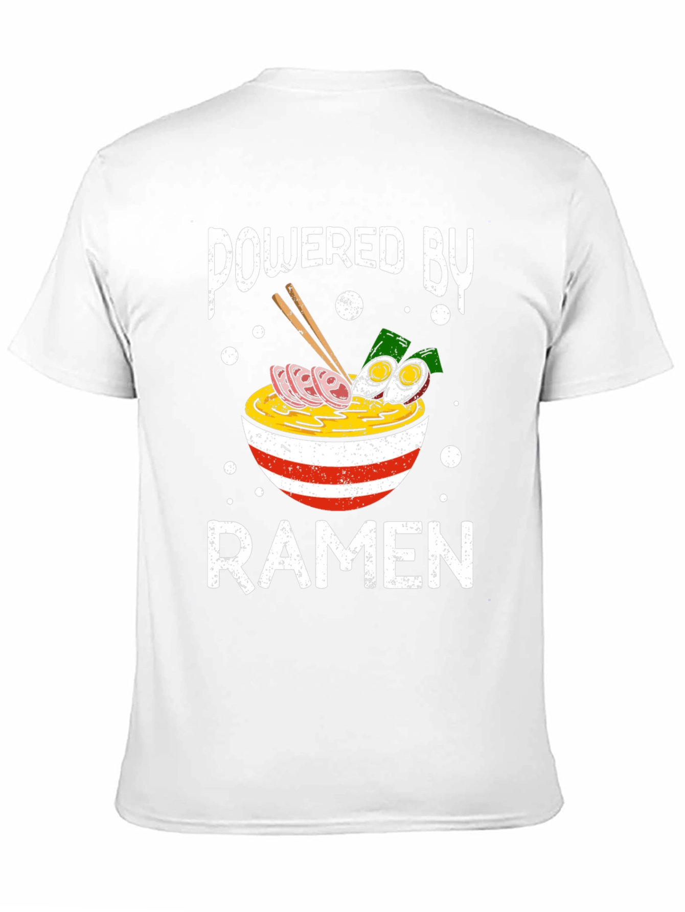 Powered by Ramen Funny Foodie T-Shirt