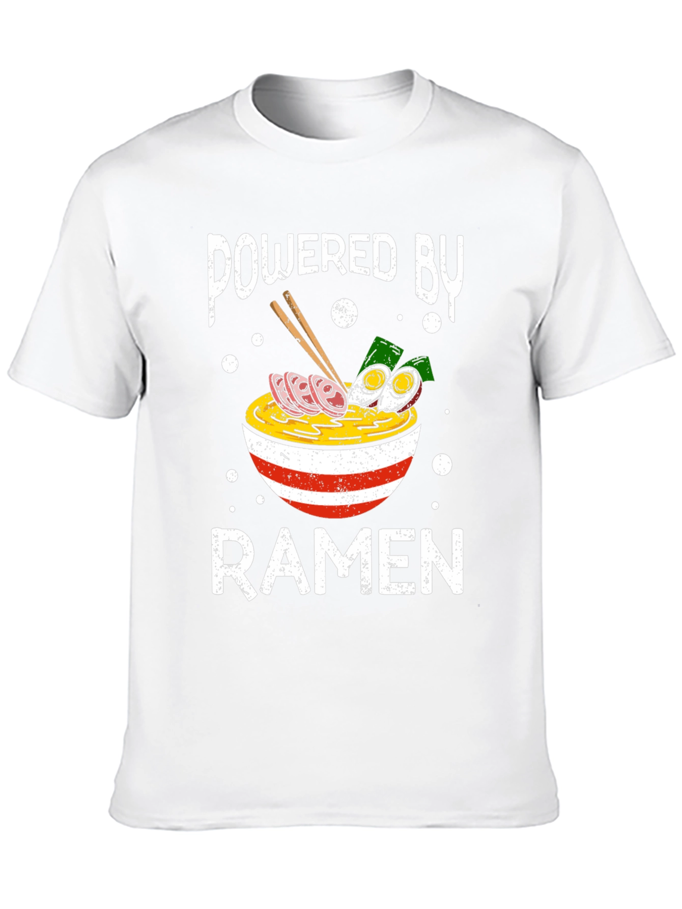Powered by Ramen Funny Foodie T-Shirt