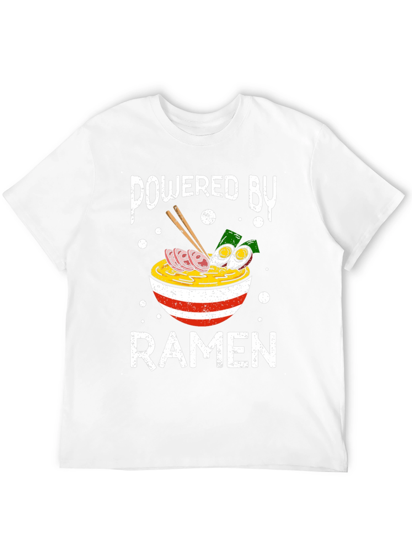 Powered by Ramen Funny Foodie T-Shirt