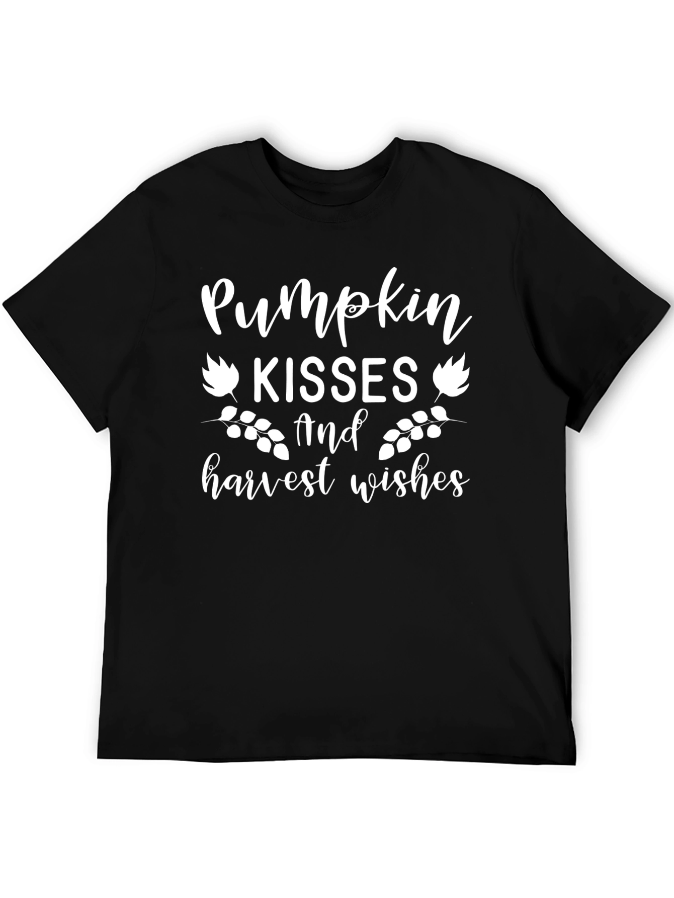 Pumpkin Kisses Harvest Wishes Graphic Tee