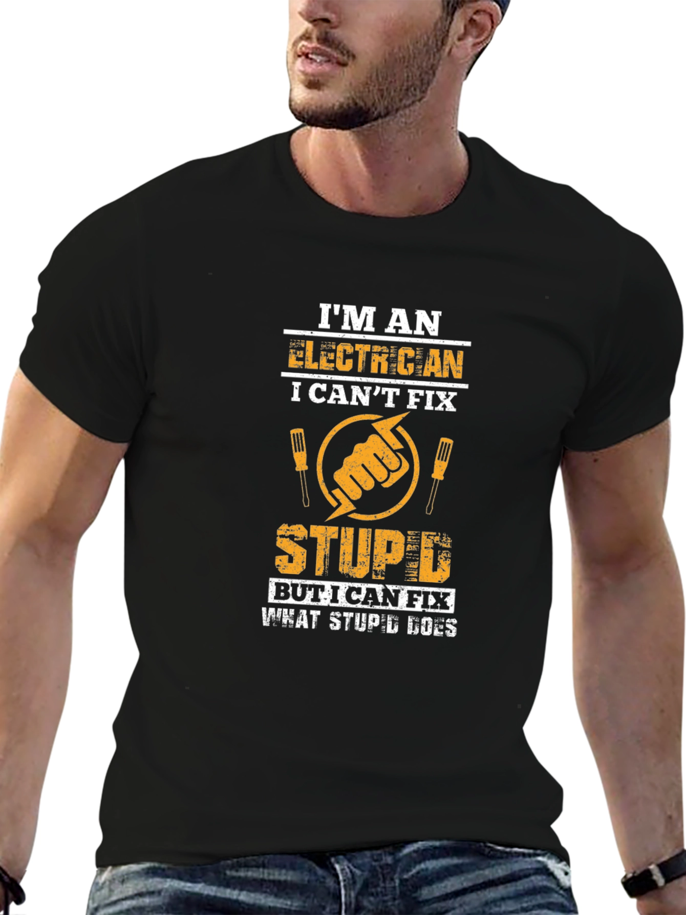 Electrician Humor Graphic Tee