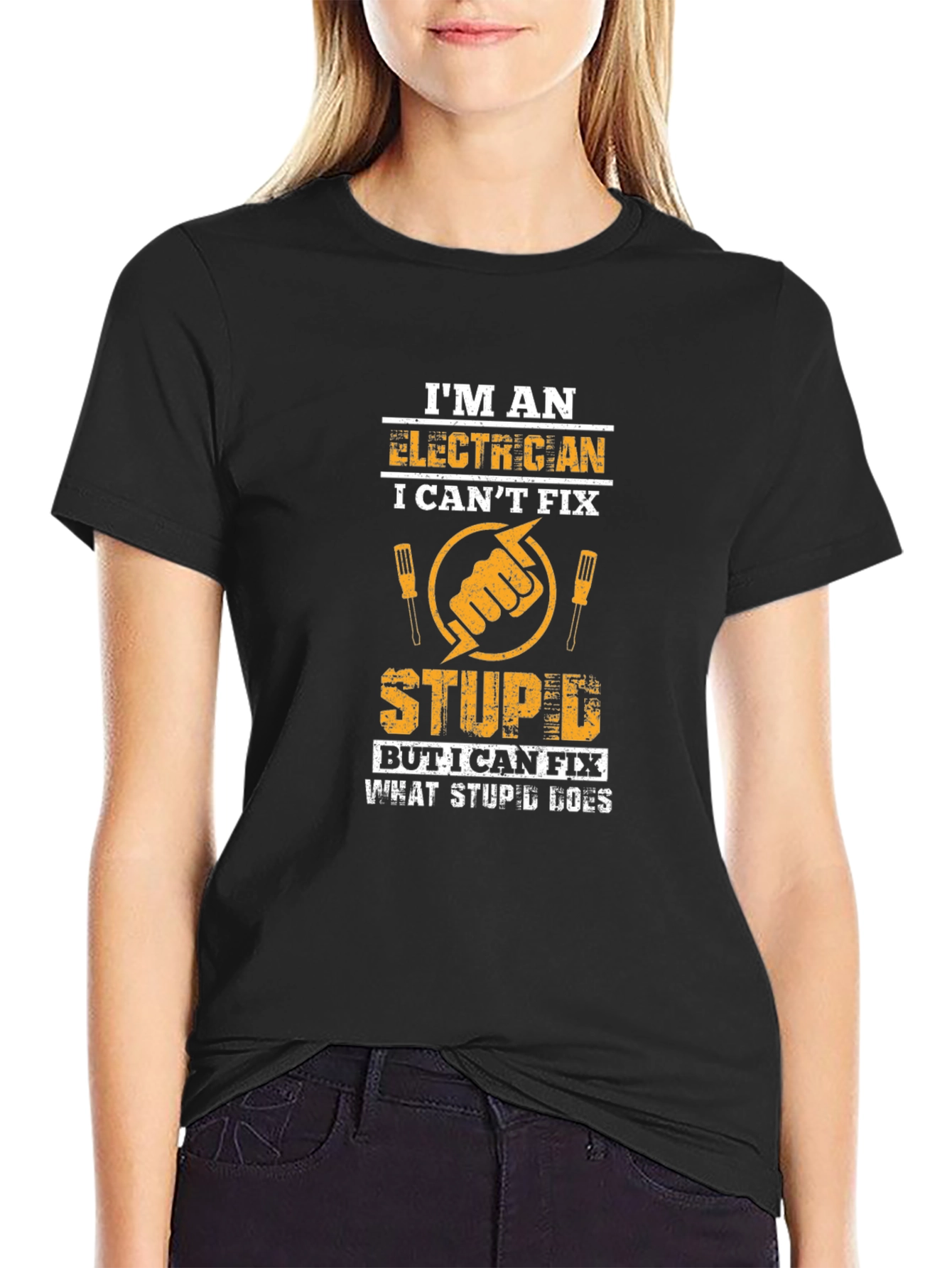 Electrician Humor Graphic Tee