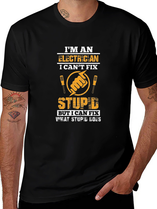Electrician Humor Graphic Tee