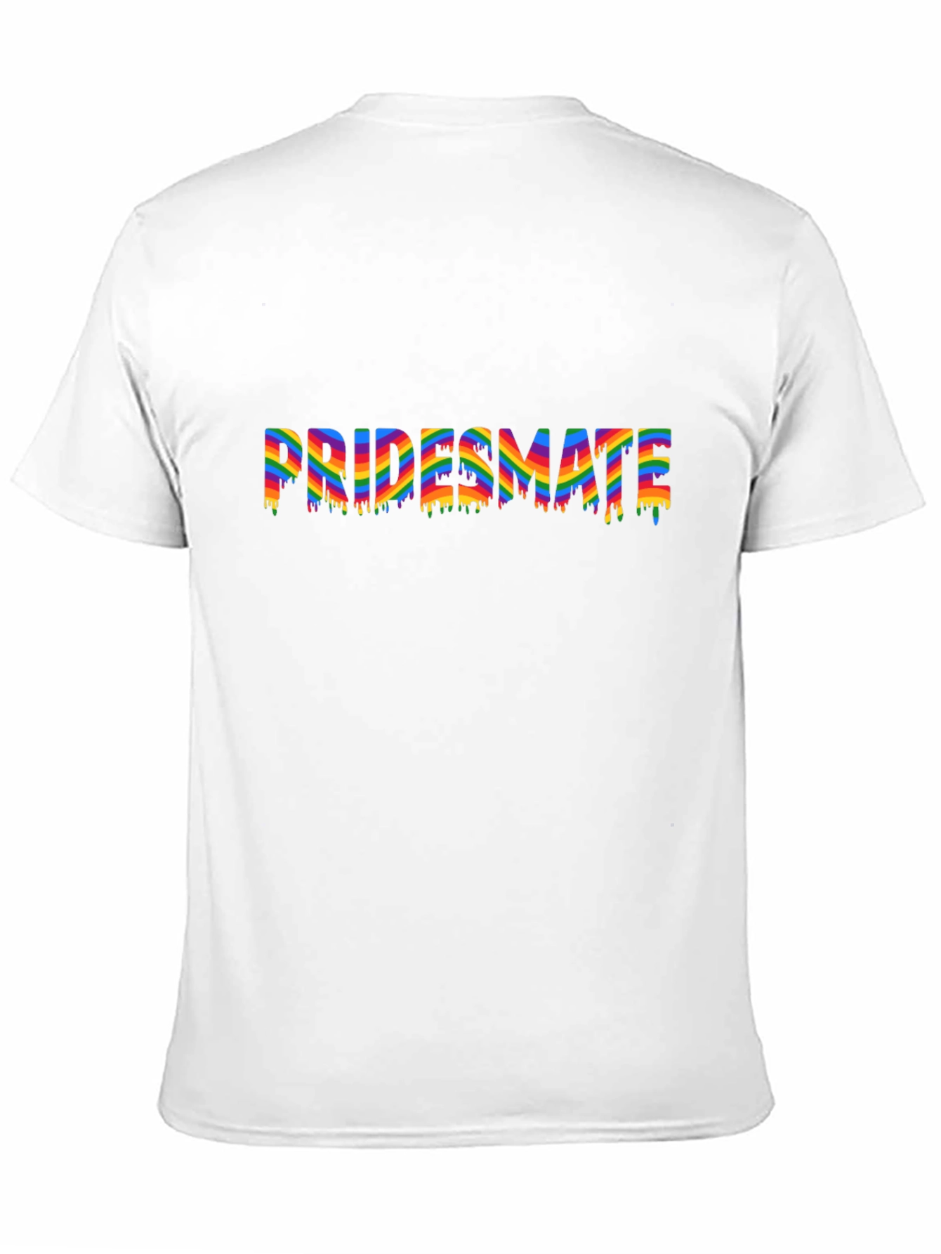 Pridesmate Rainbow Drip Graphic Tee