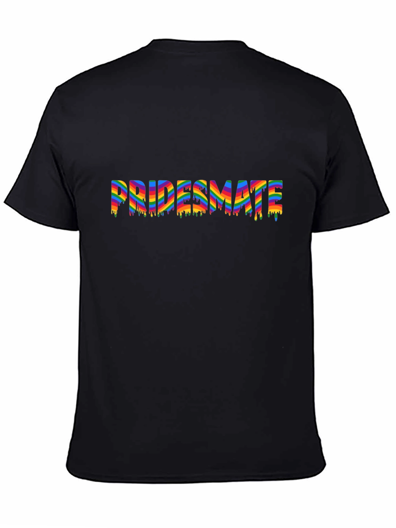 Pridesmate Rainbow Drip Graphic Tee